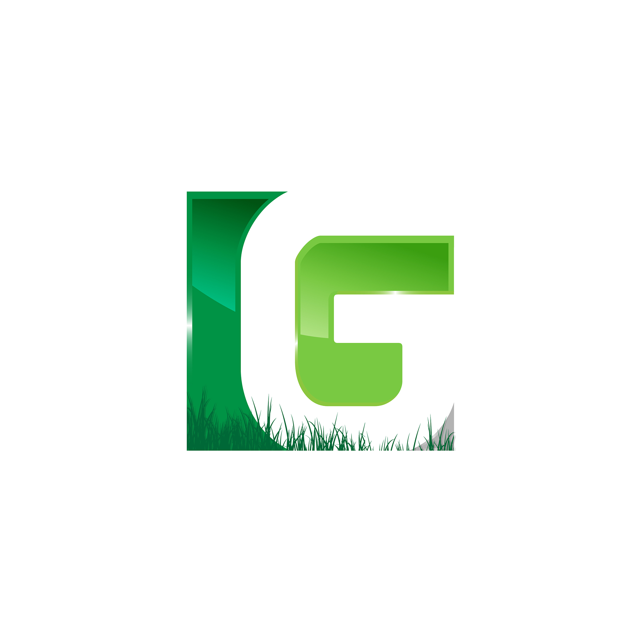 letter g landscaping logo design