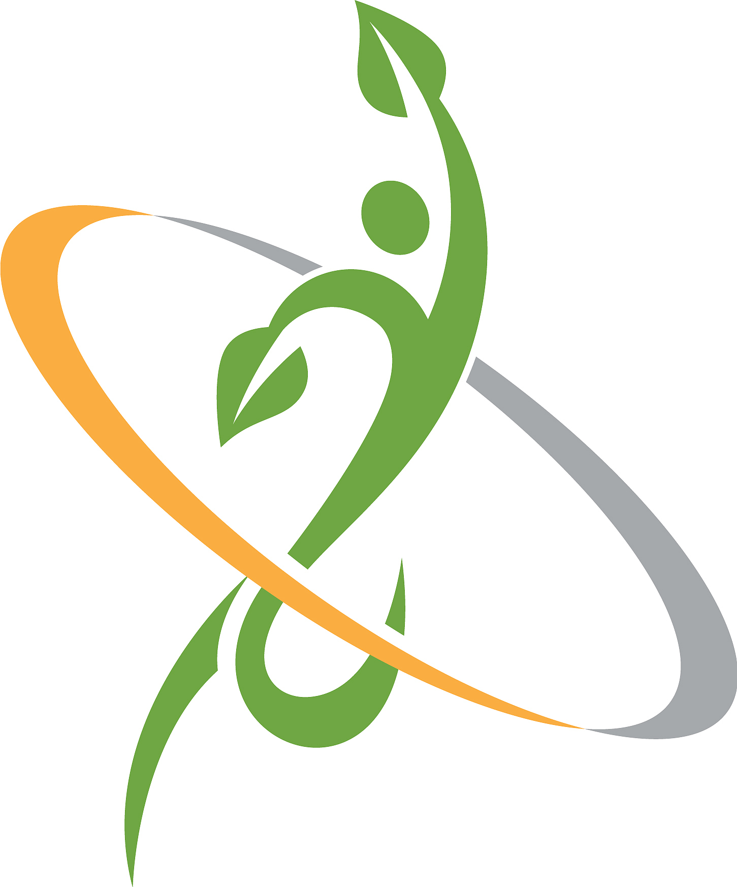 human character logo sign