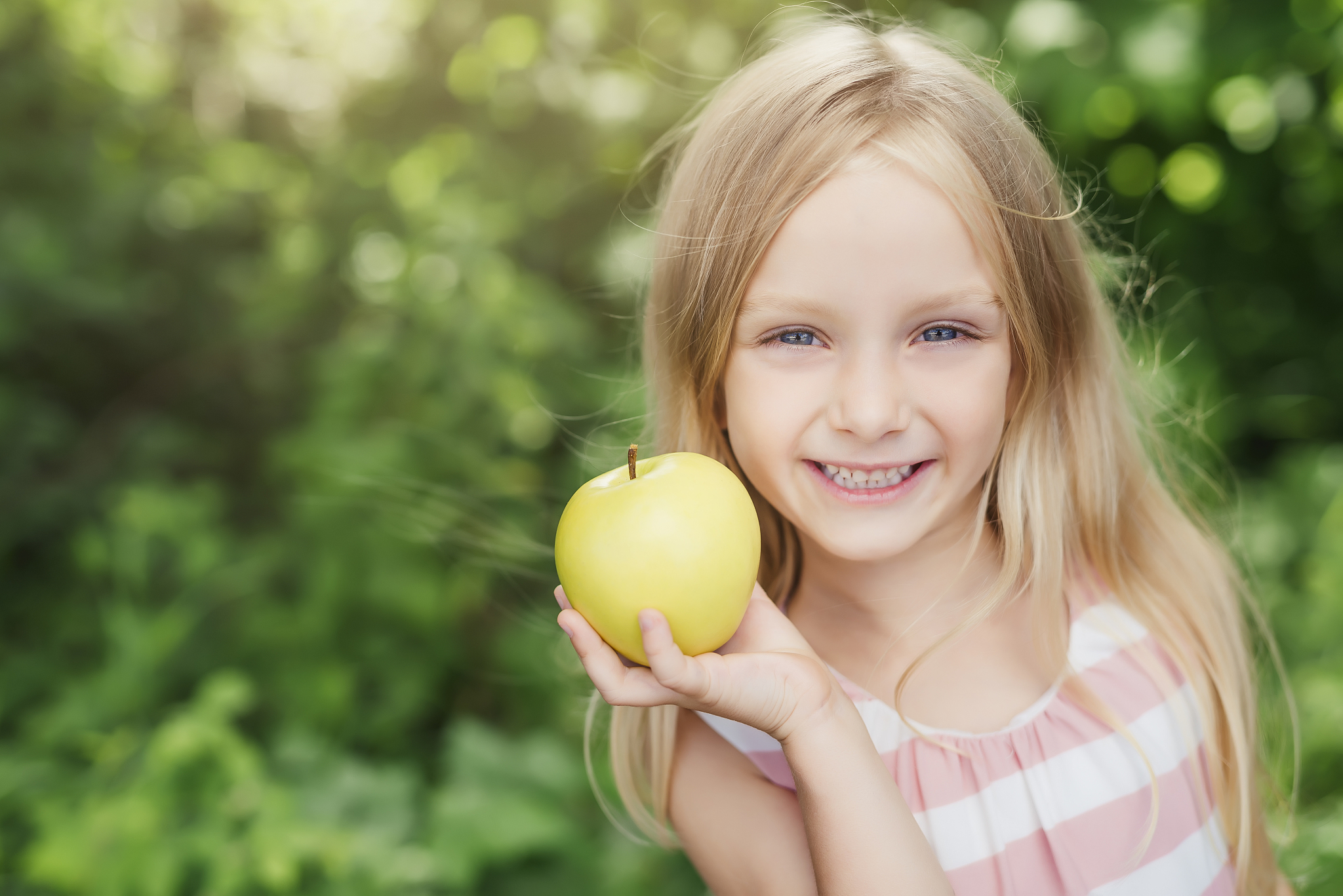 smiling girl