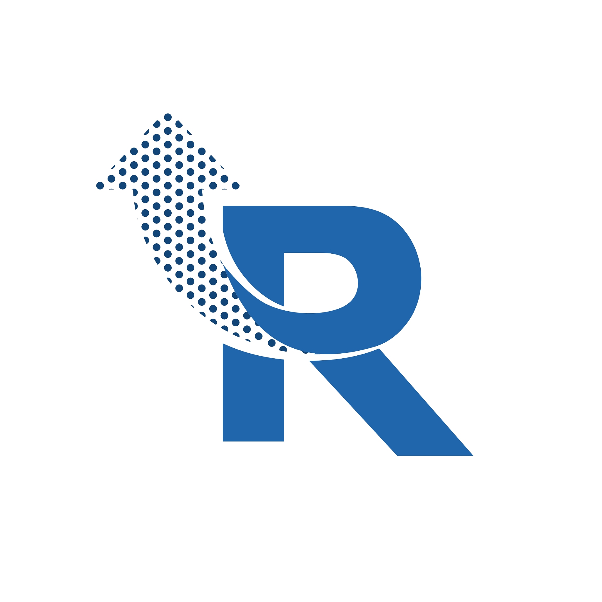 letter r logo icon design template elements