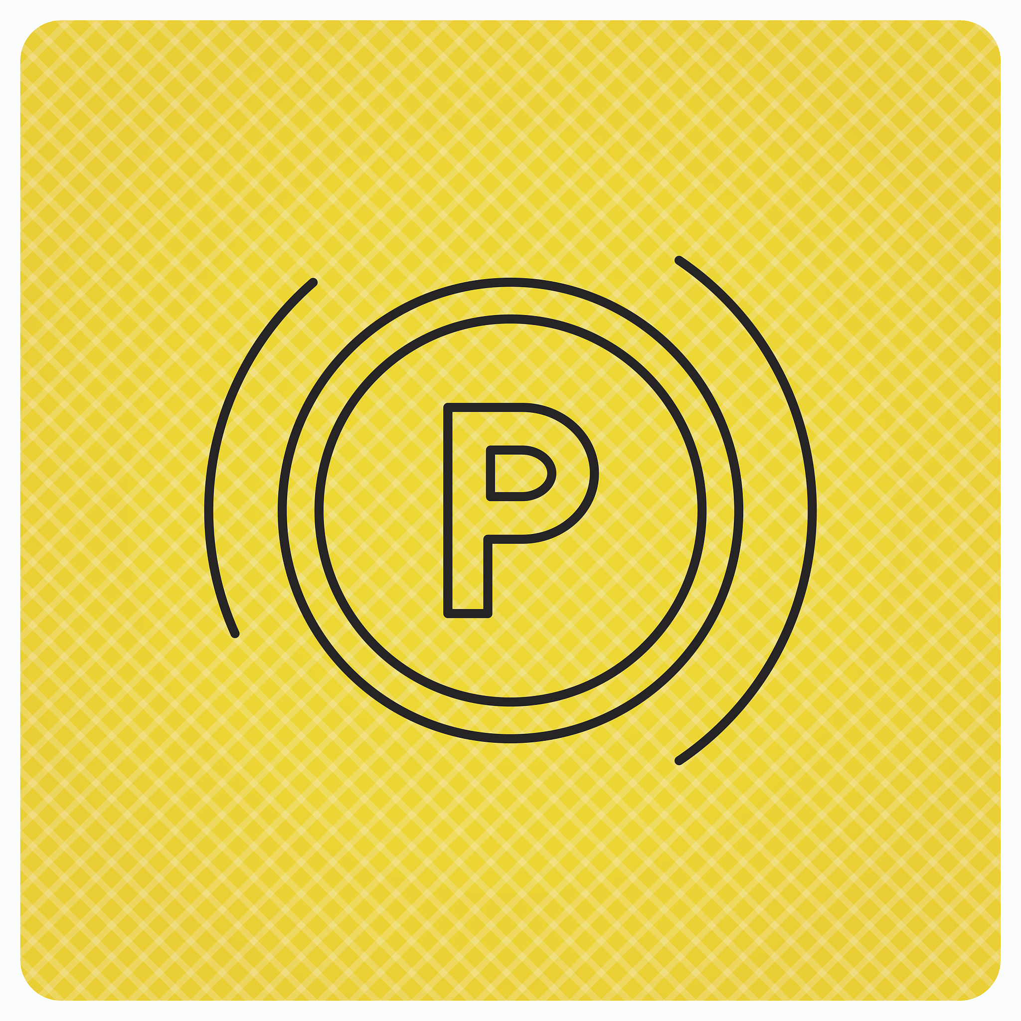 parking icon. dashboard sign.