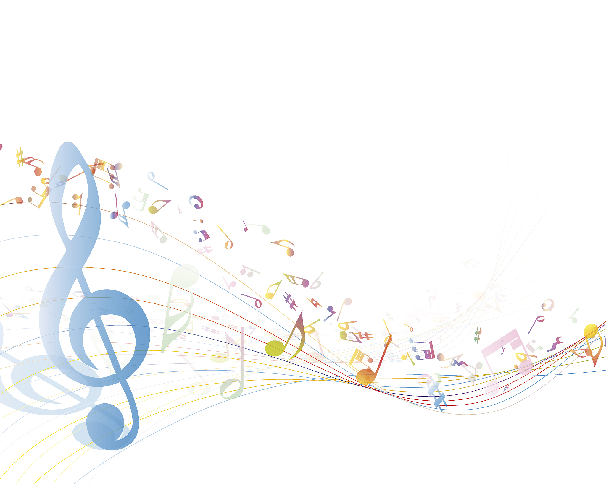 musical key with notes row