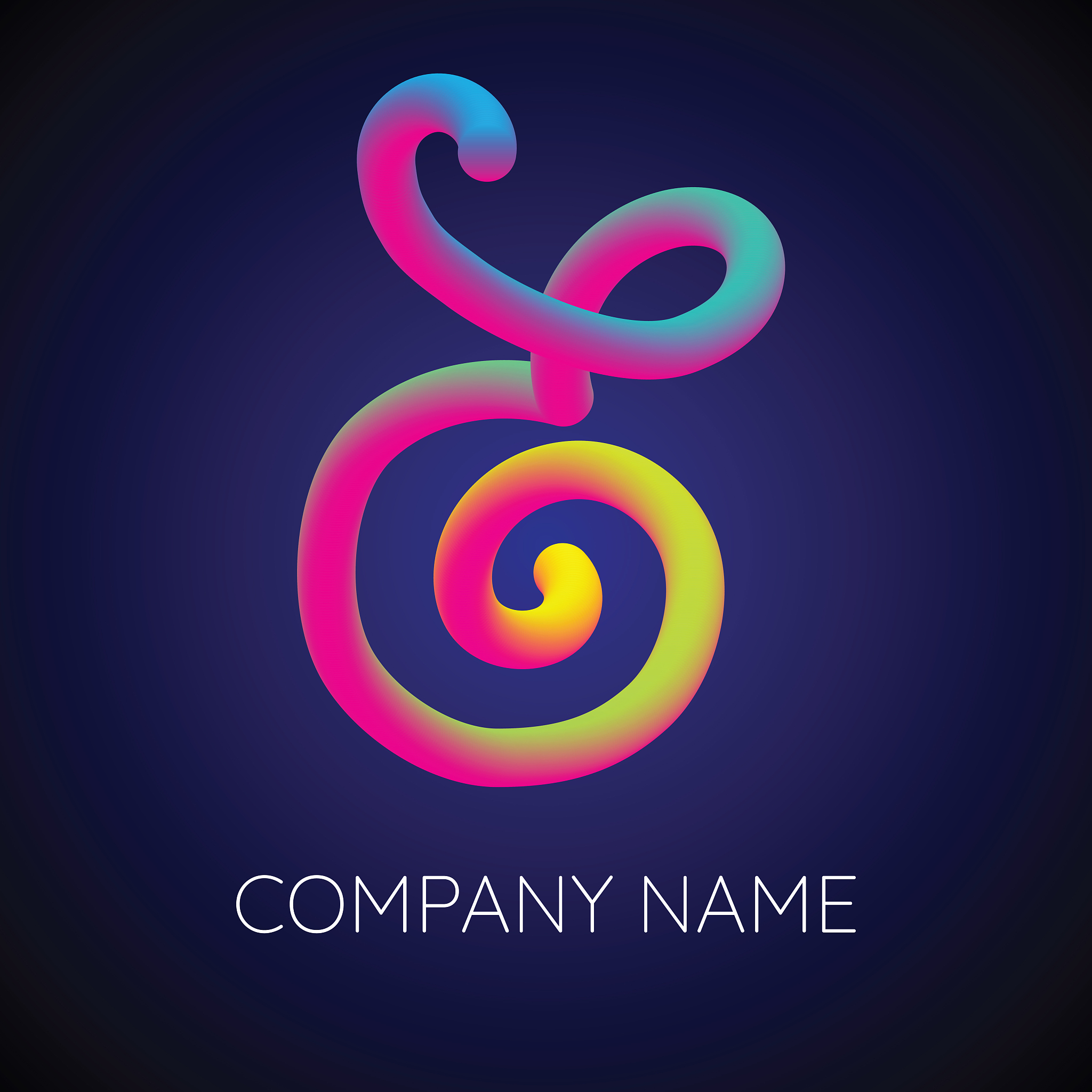 e letter icon icon blending color