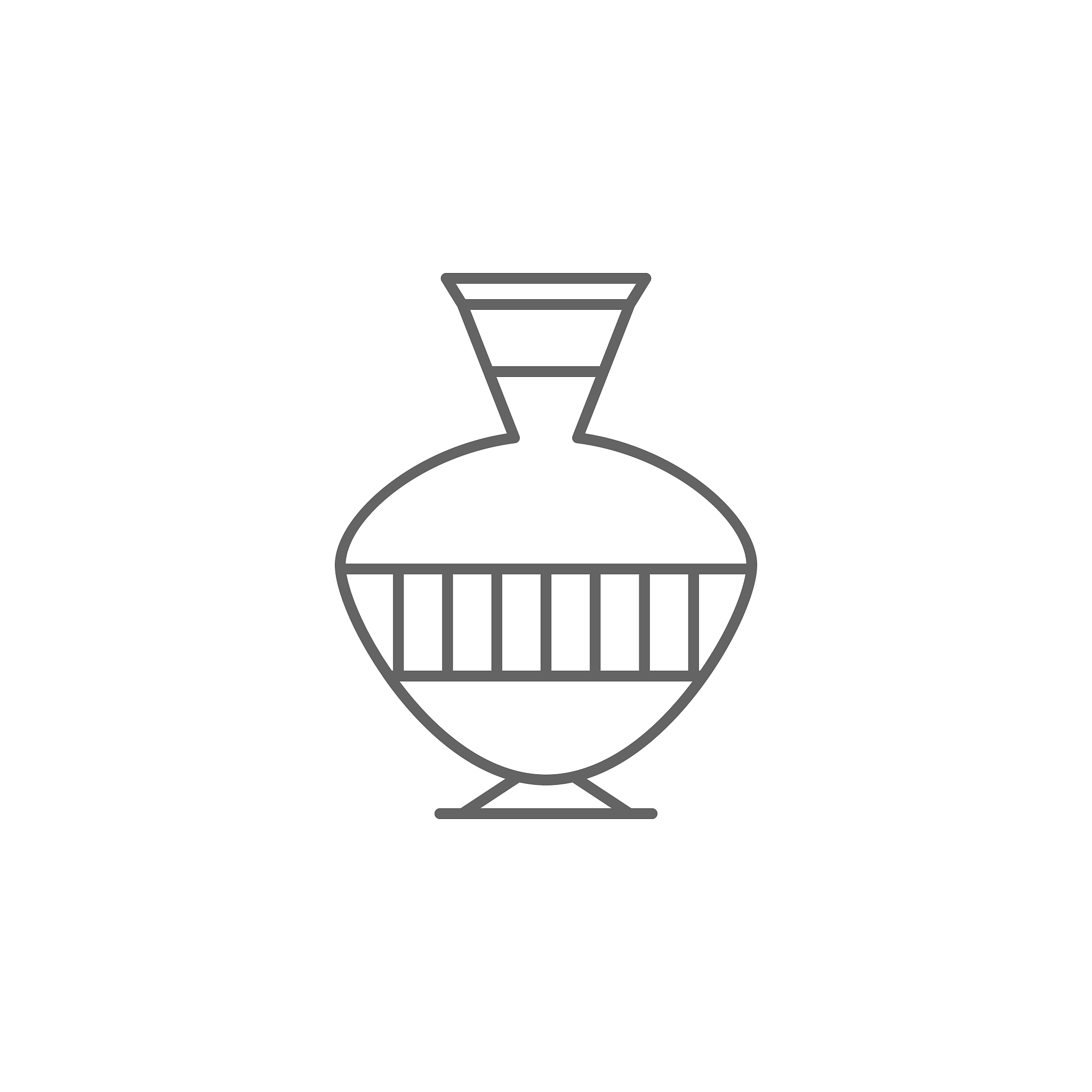 prehistoric pottery icon. element of prehistoric line icon