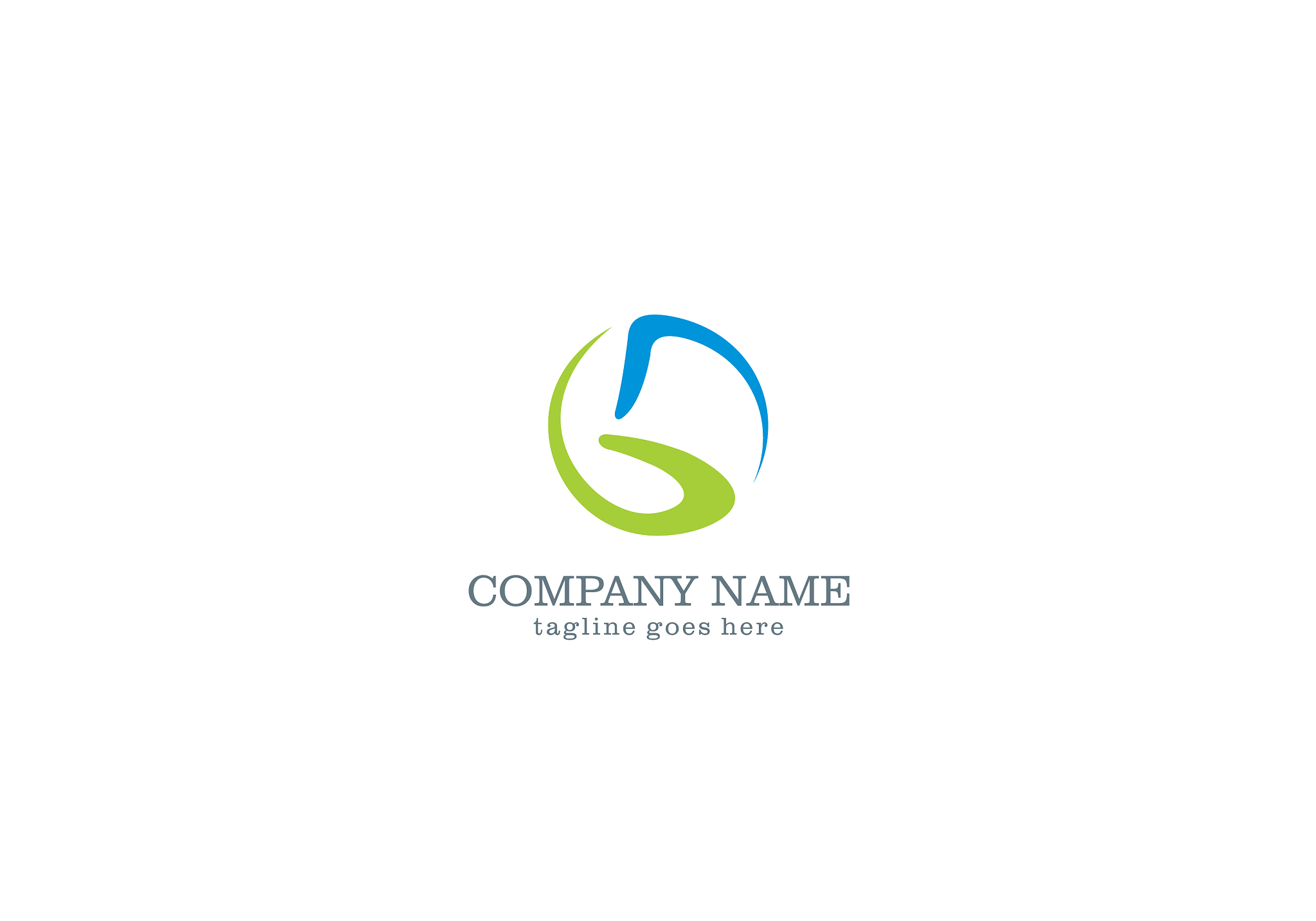 abstract letter g company logo