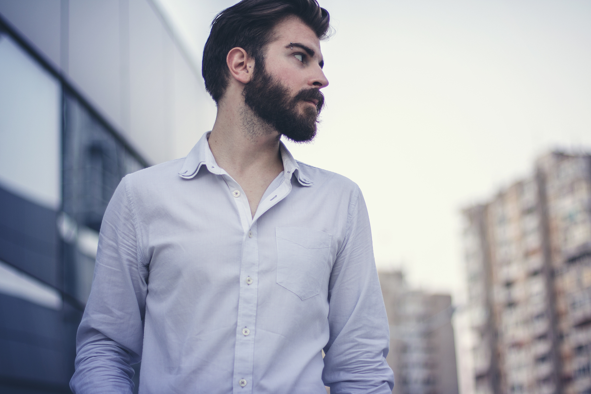 young stylish businessman