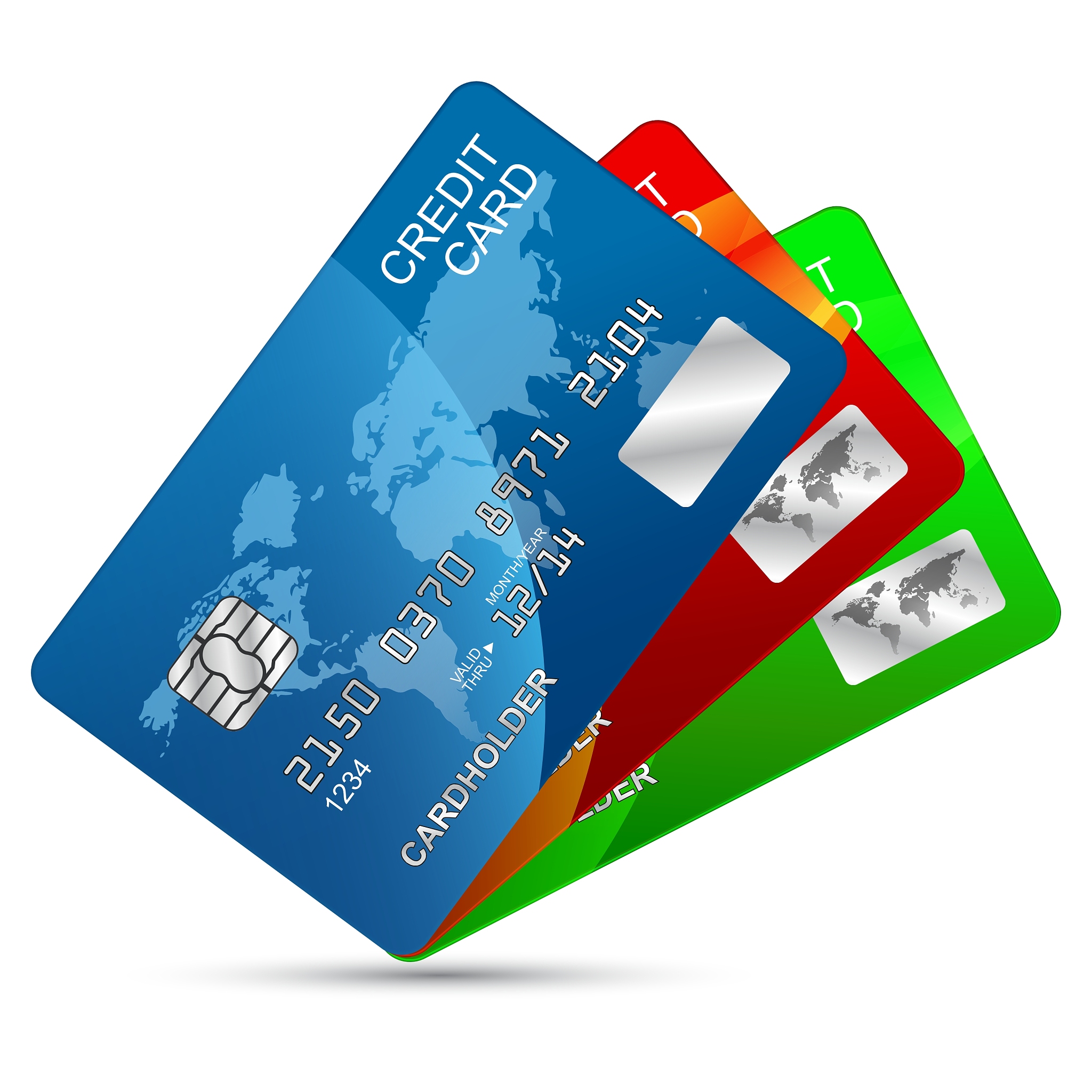 cr<strong>e</strong>dit cards set