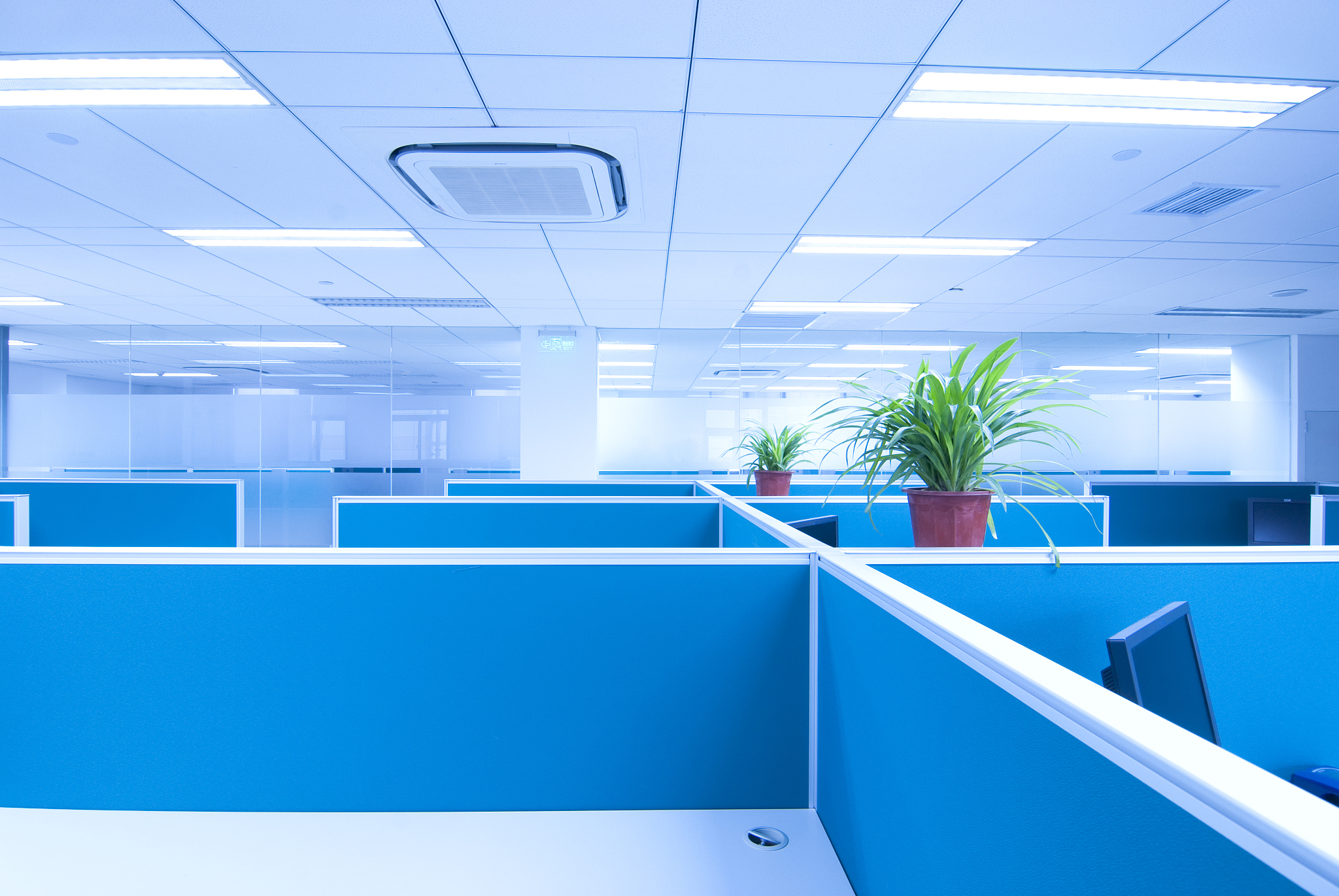 office work place