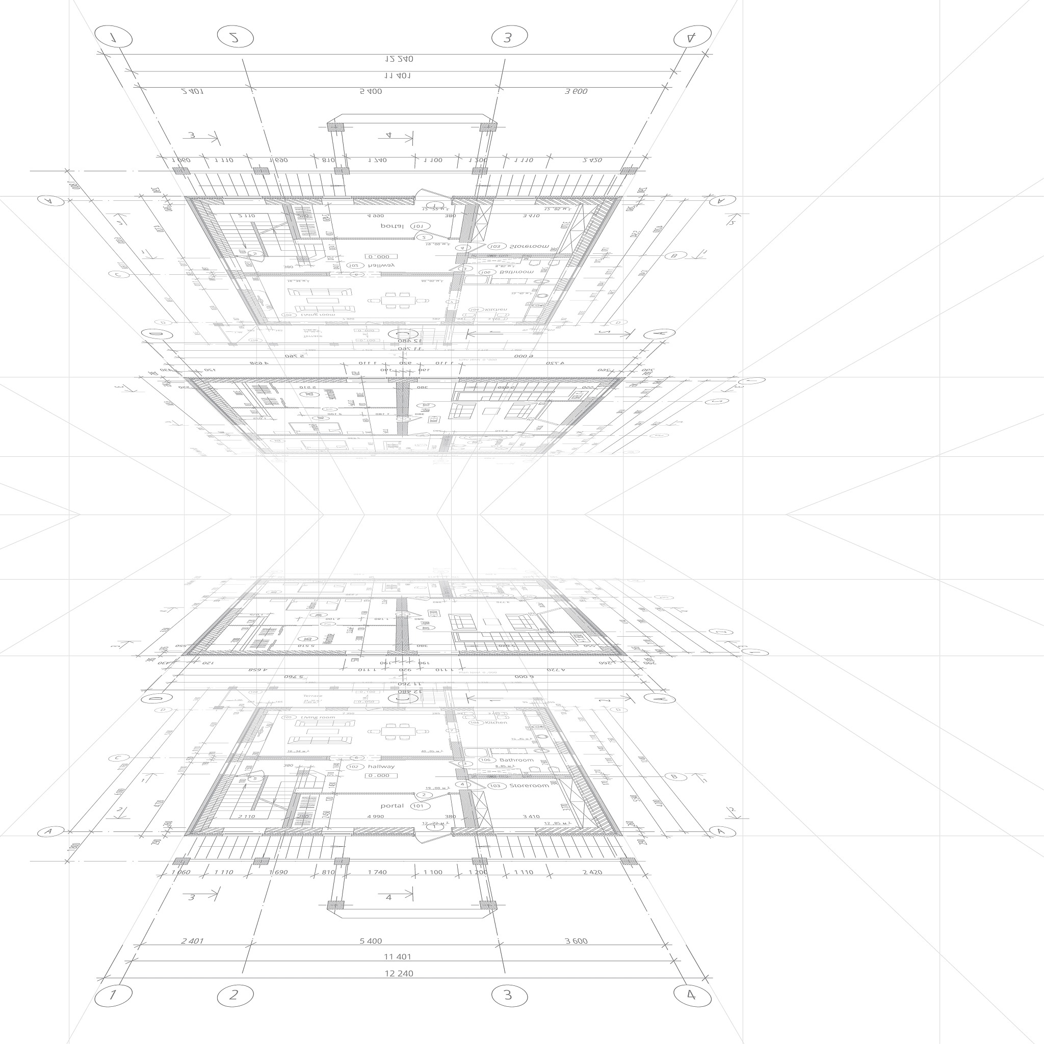 透视变换与透视投影的区别: 3D视觉效果解析