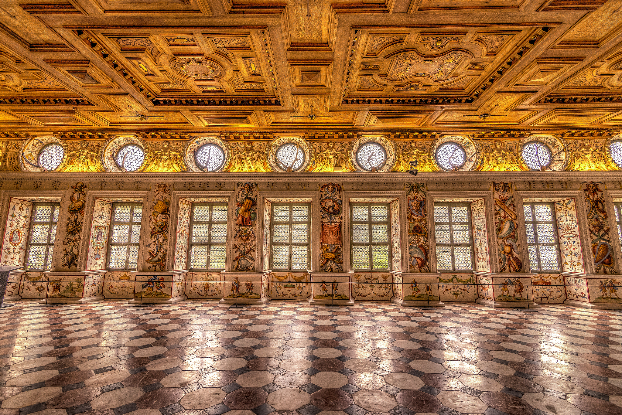 the spanish hall @ schloss ambras