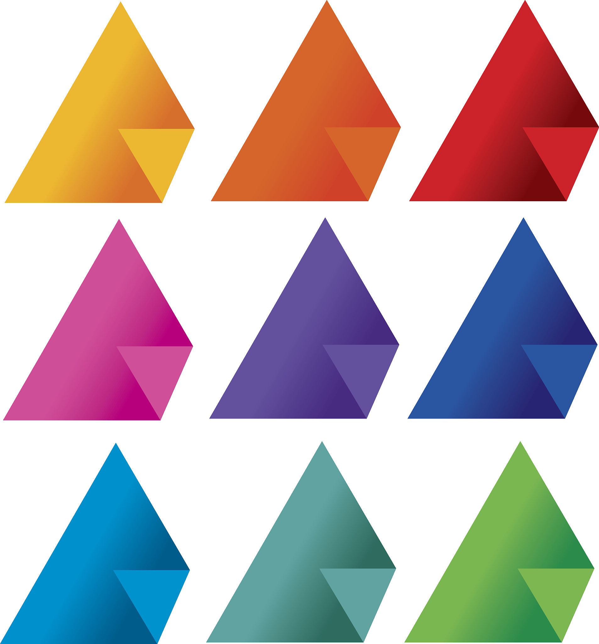 三个三角形和一个箭头形能拼成什么图形？