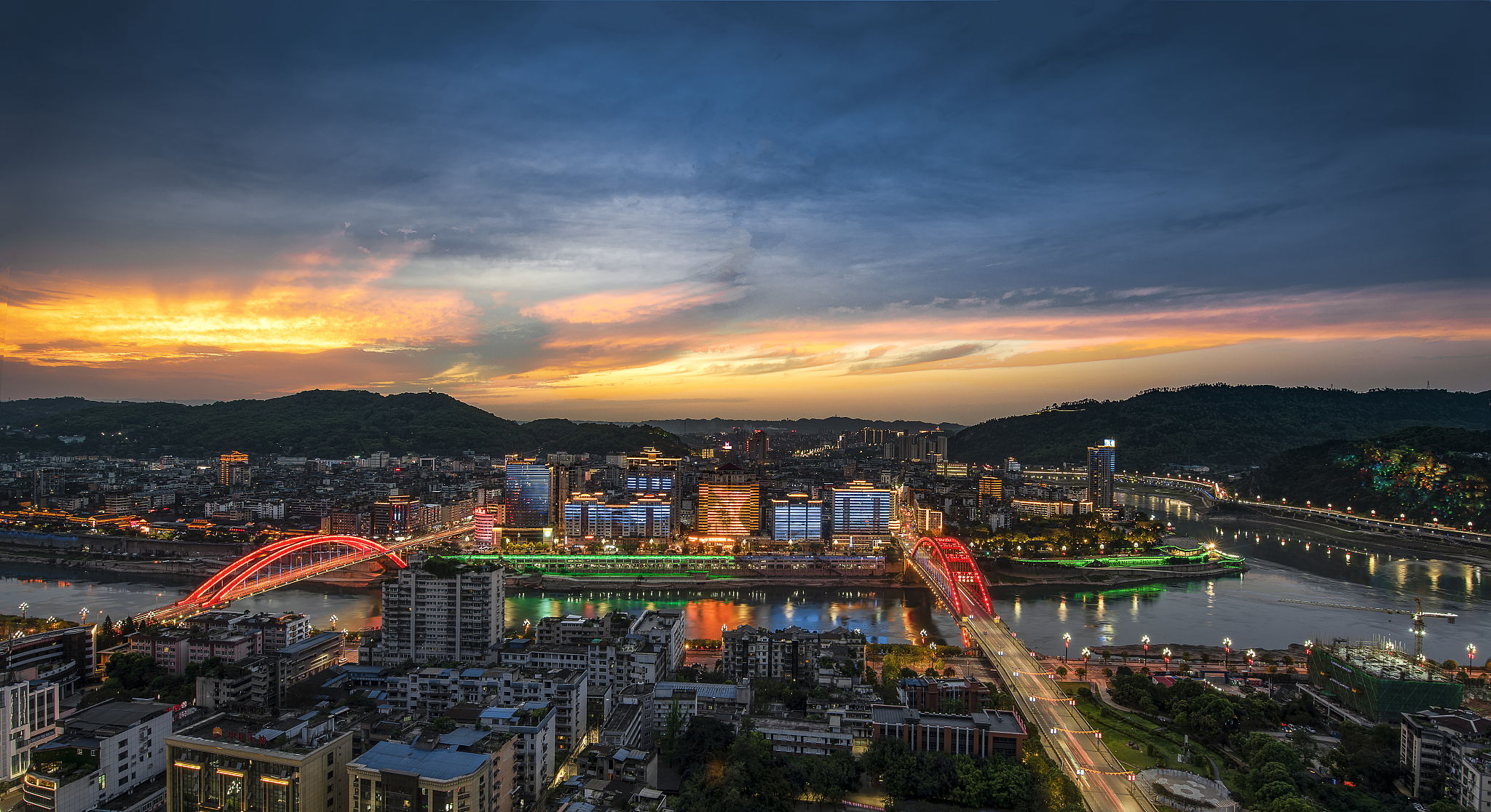 宜宾夜景