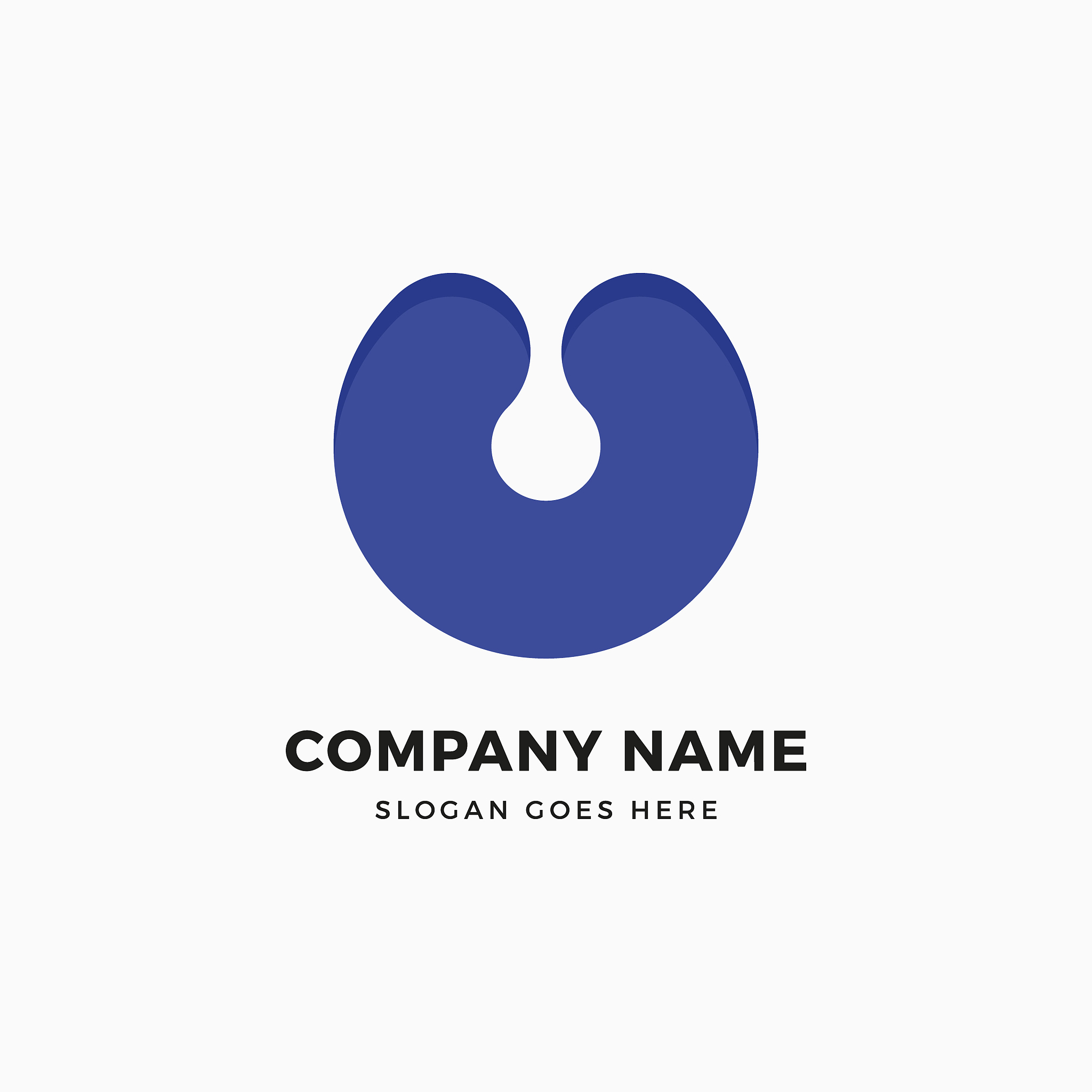 drop c letter   design template