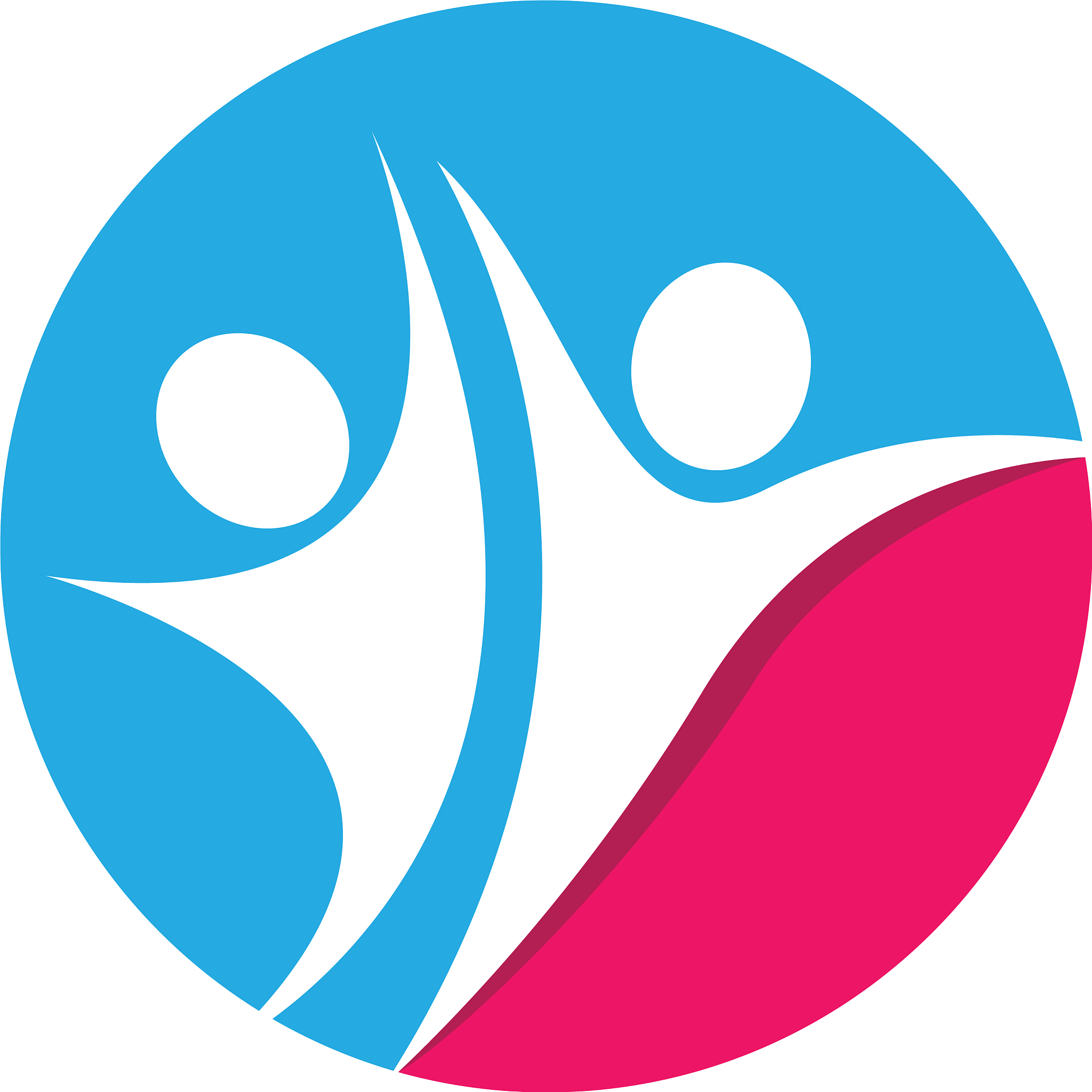 healthy life logo template icon