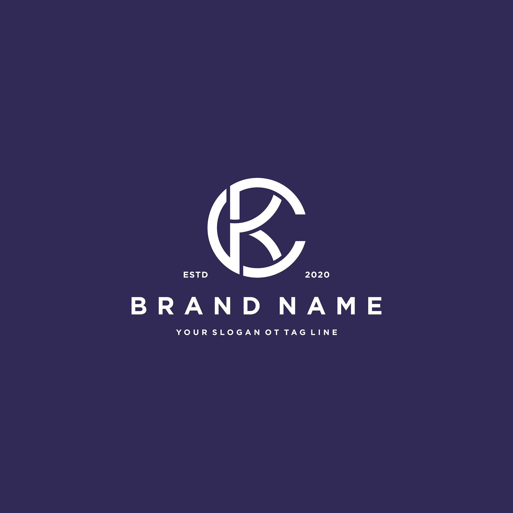 letter ck logo design