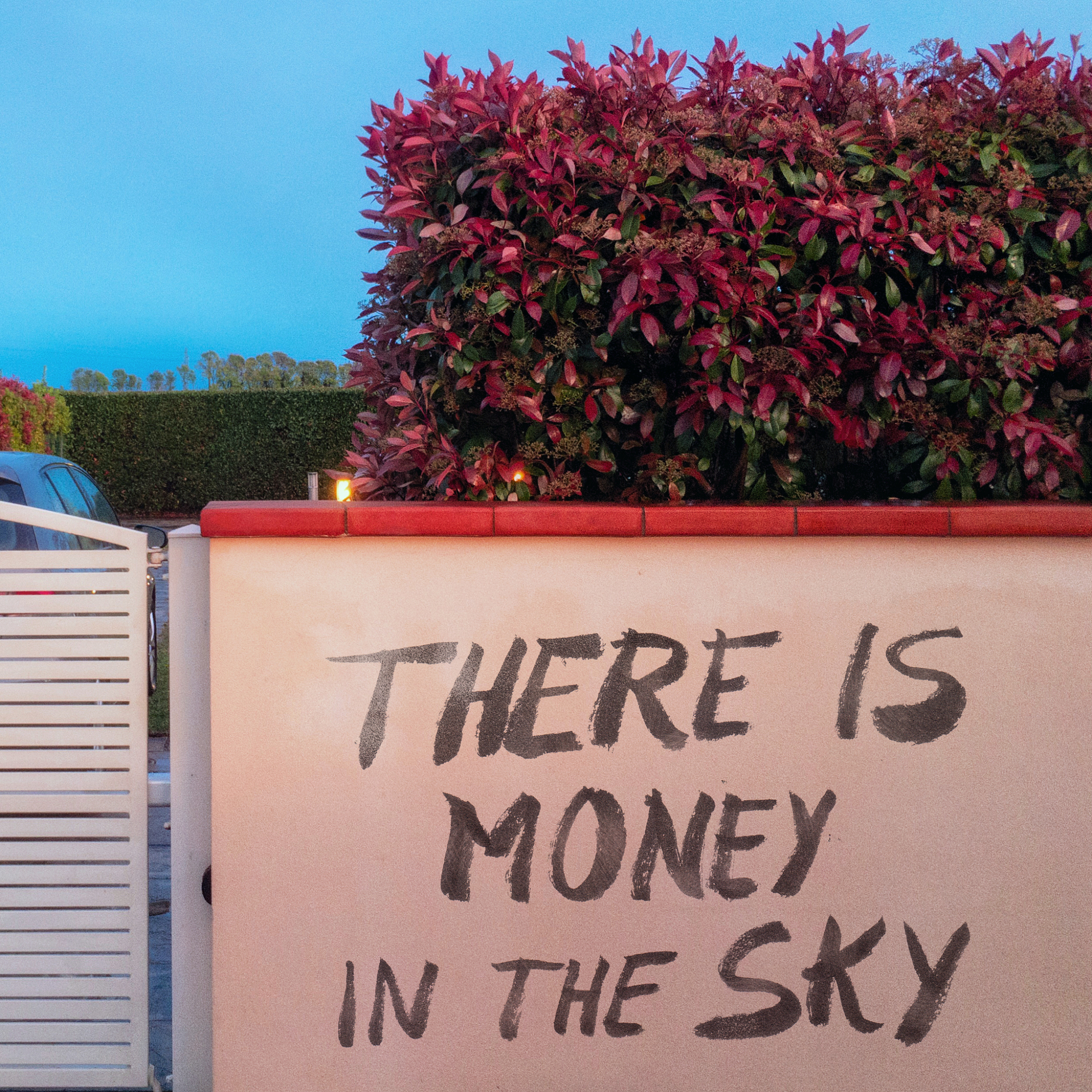 there is money in the sky