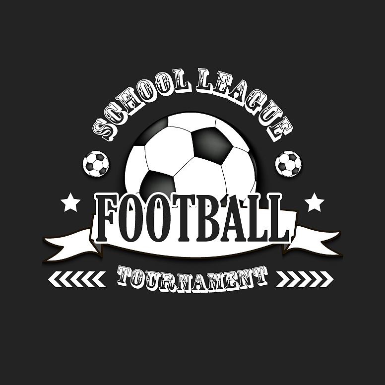 soccer logo template design