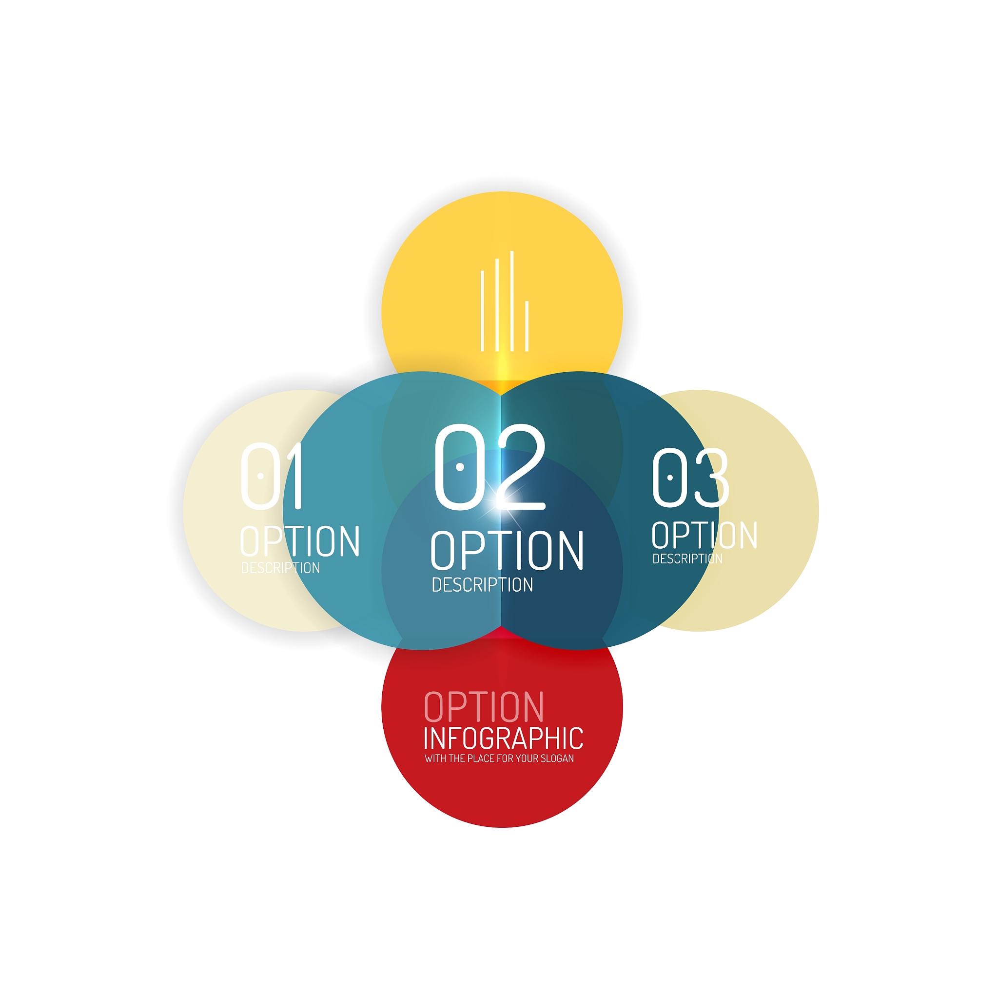 business products option banners