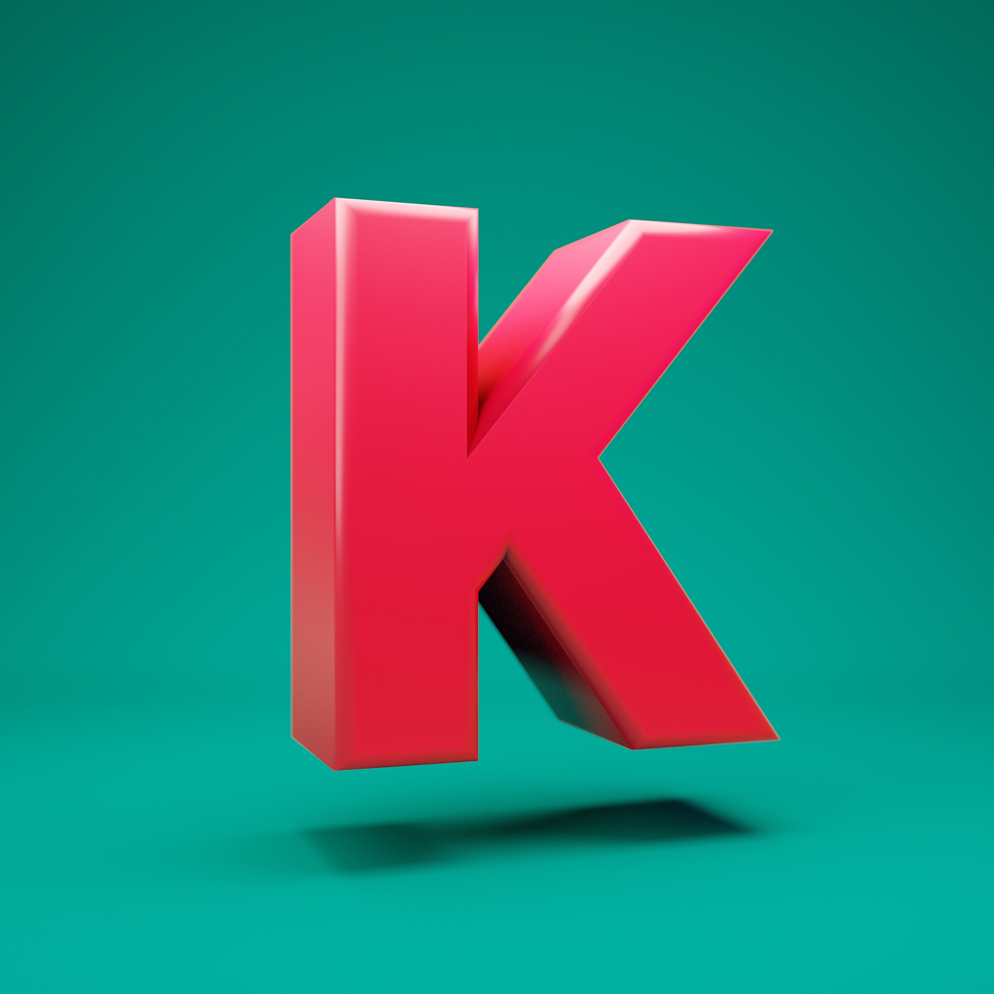 粉色,英文字母<strong>k</strong>,三维图形,唇形科,背景,薄荷叶,红色,热,闪亮的,符号