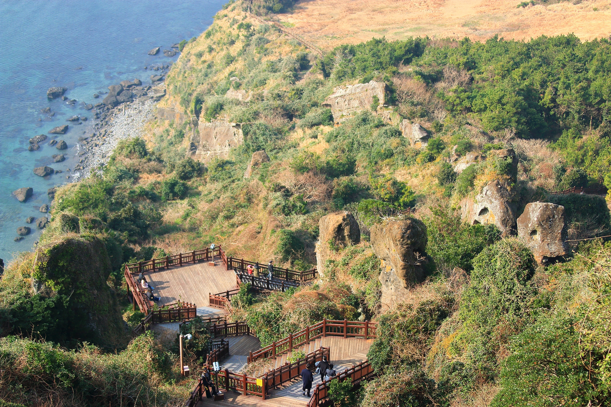 seongsan sunrise peak, unesco world heritage site, sunrise, sunr