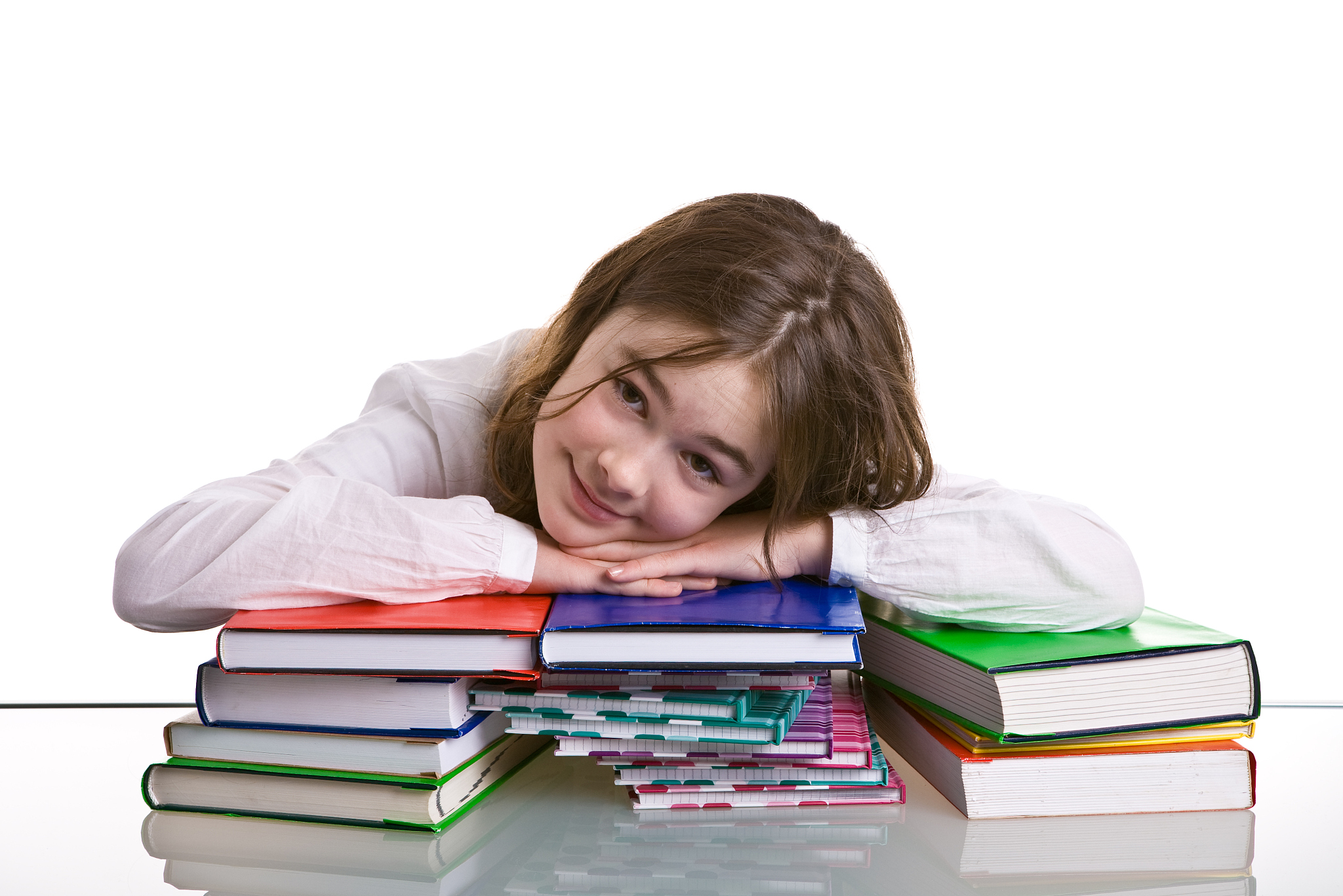 girl learning