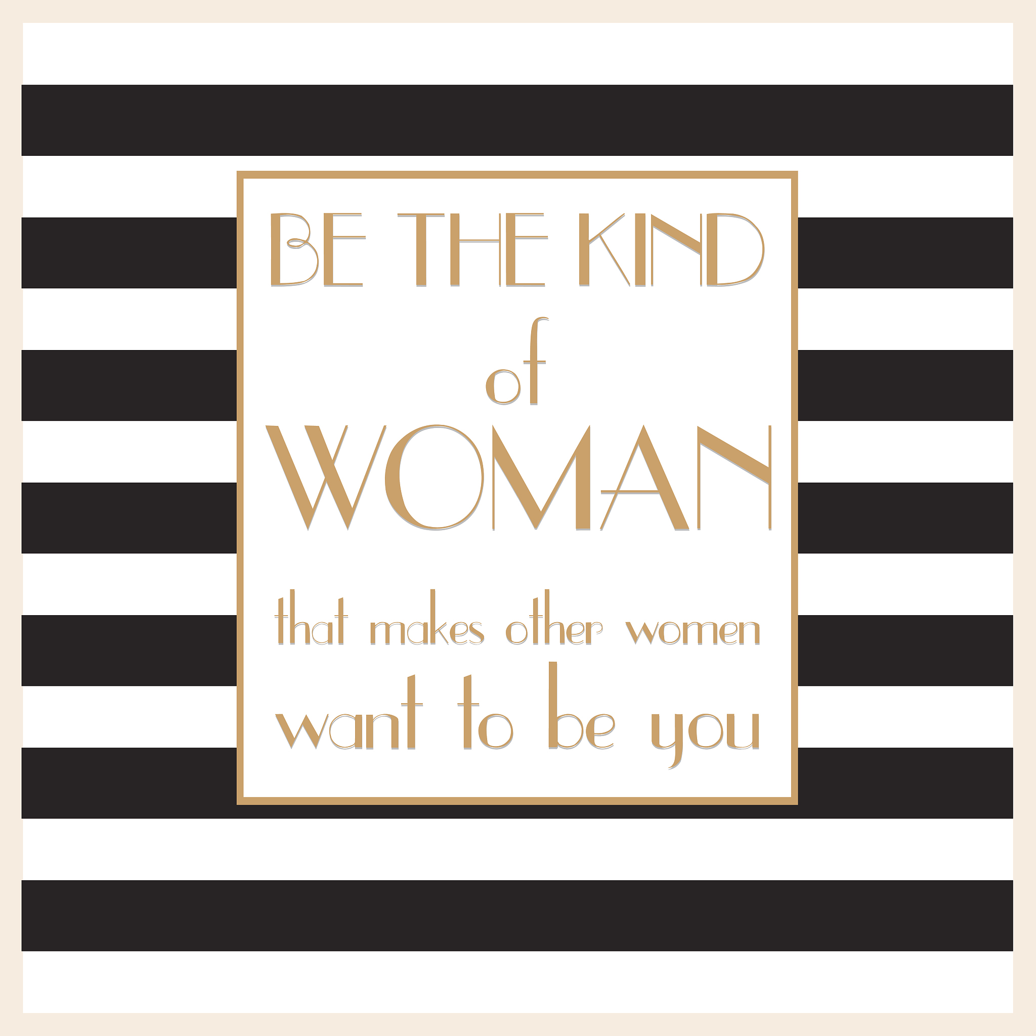 stylish quotation about women.