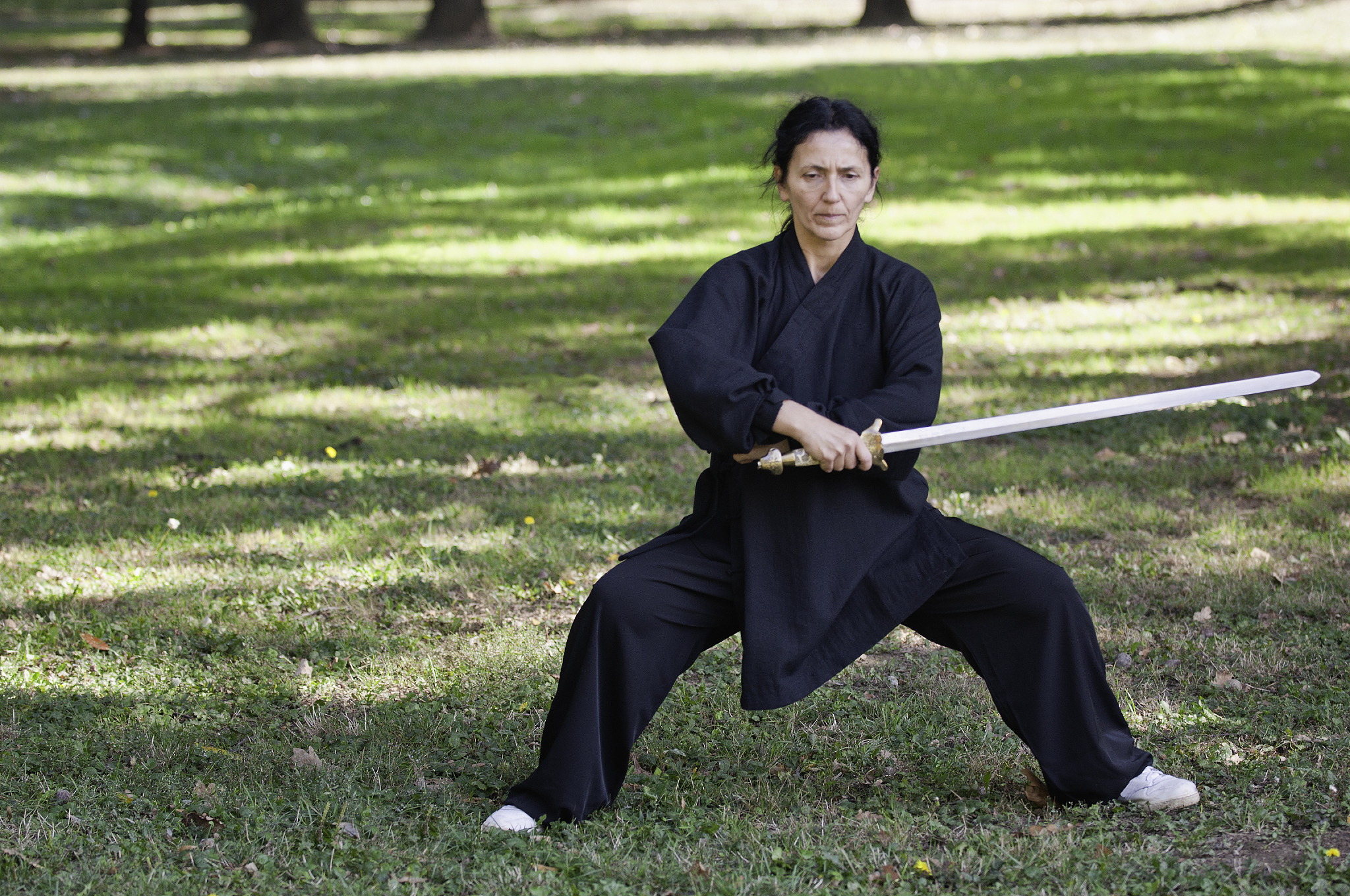martial arts sword fighter