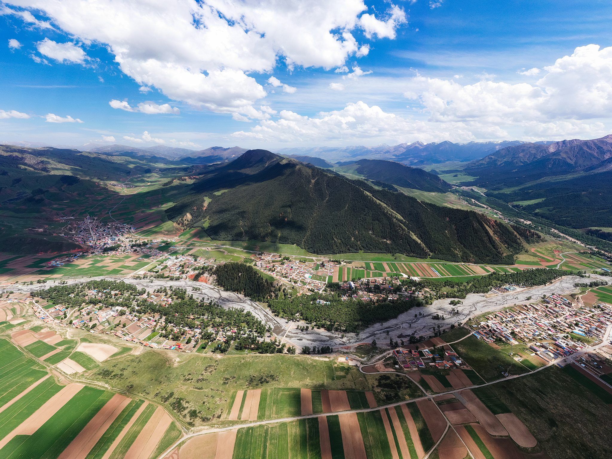 natural scenery of qinghai, china