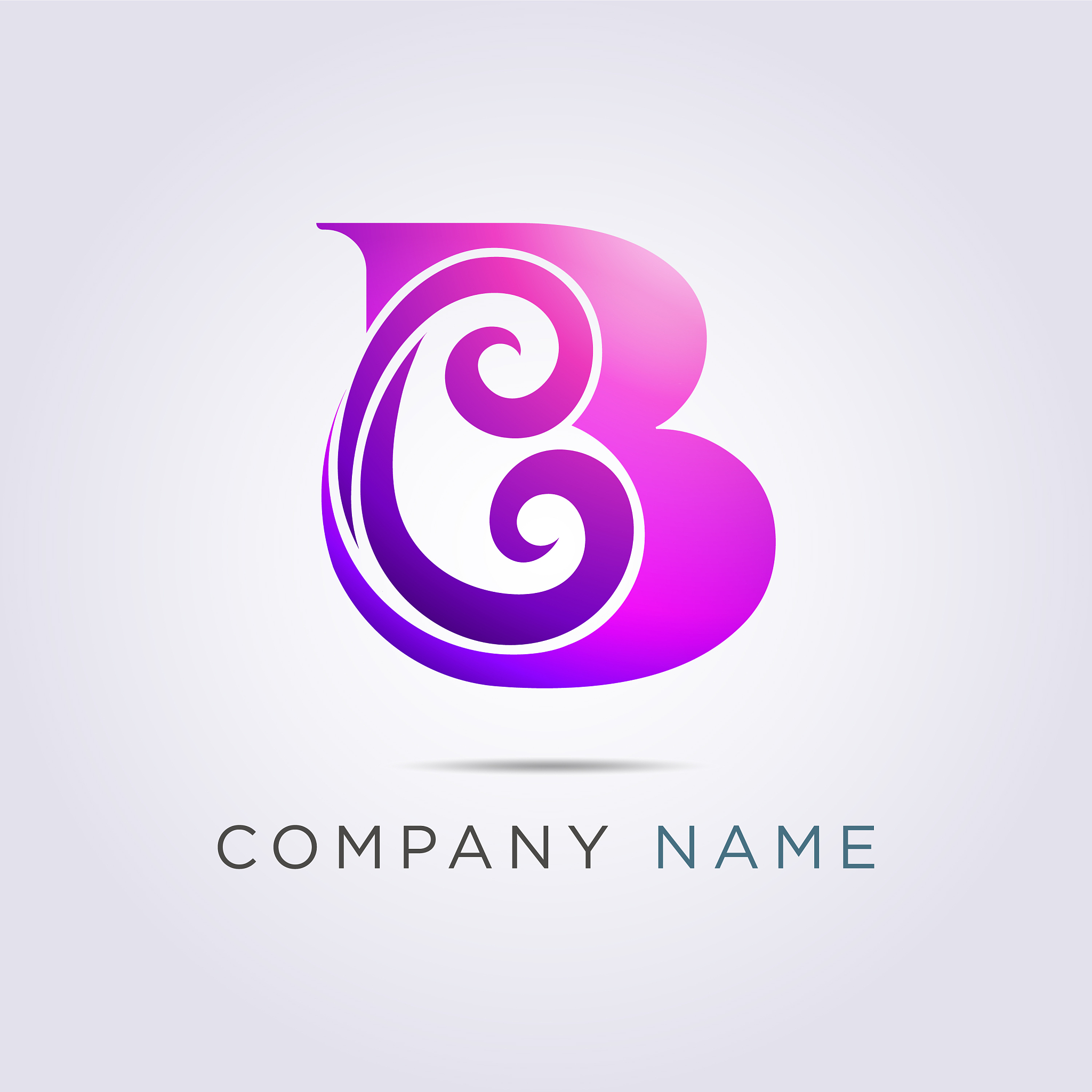 logo letter b template for your business and