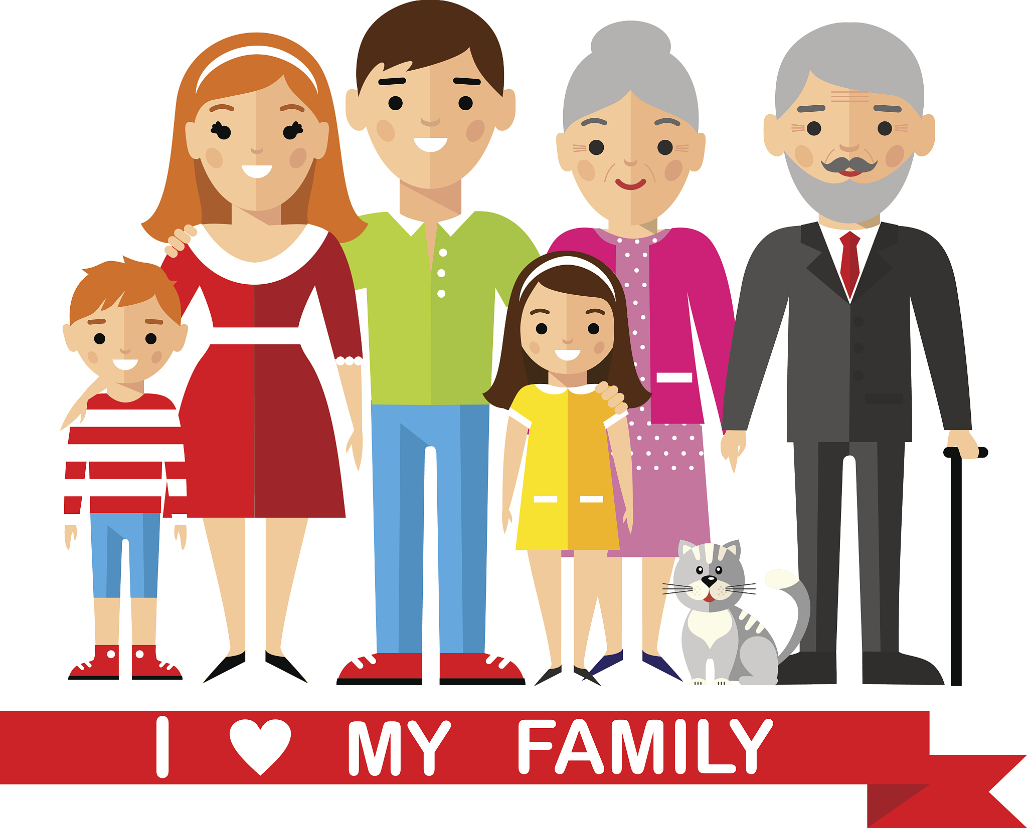 用 I have a big family写长度为十二句的小学生能理解的英文短文