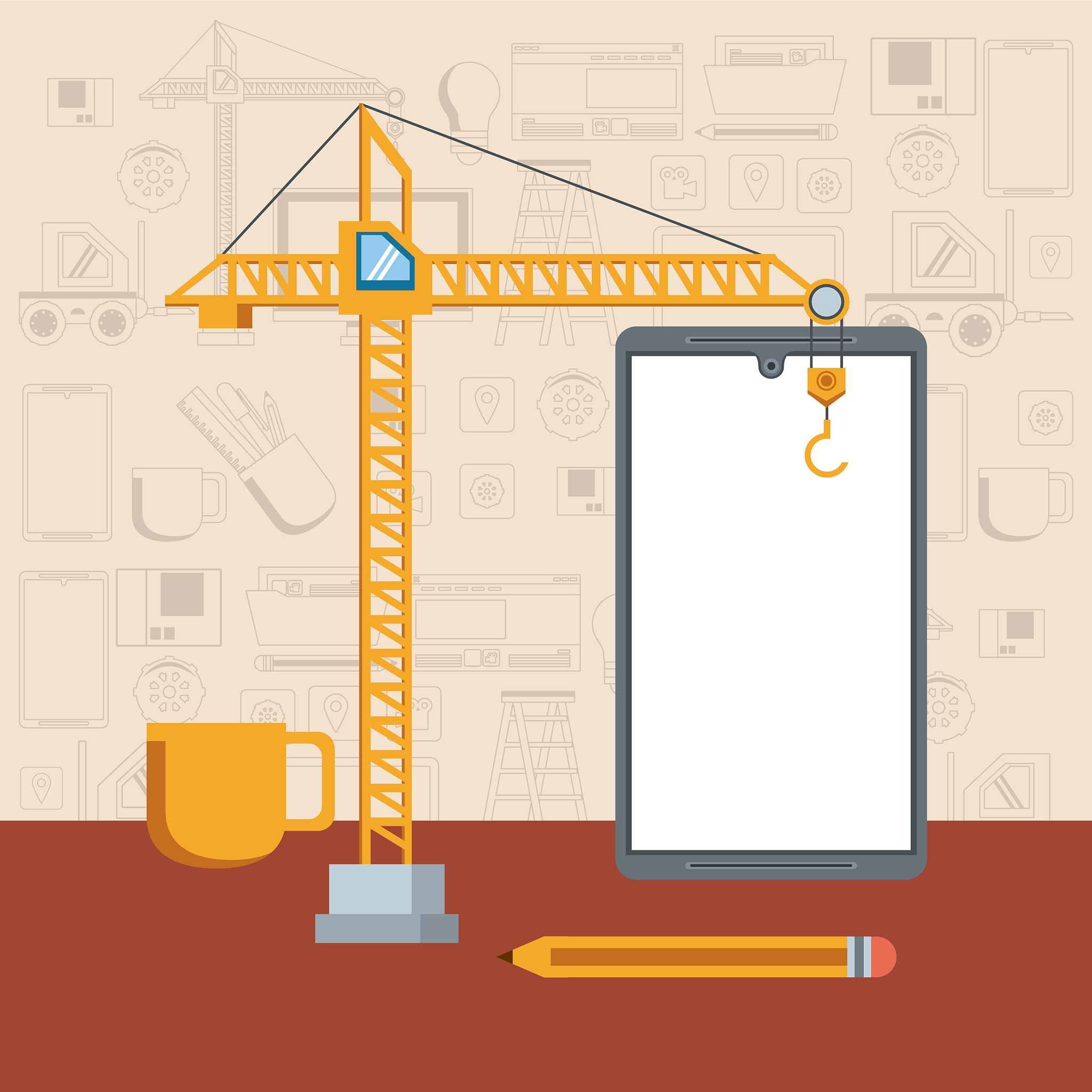 technology device maintenance support concept