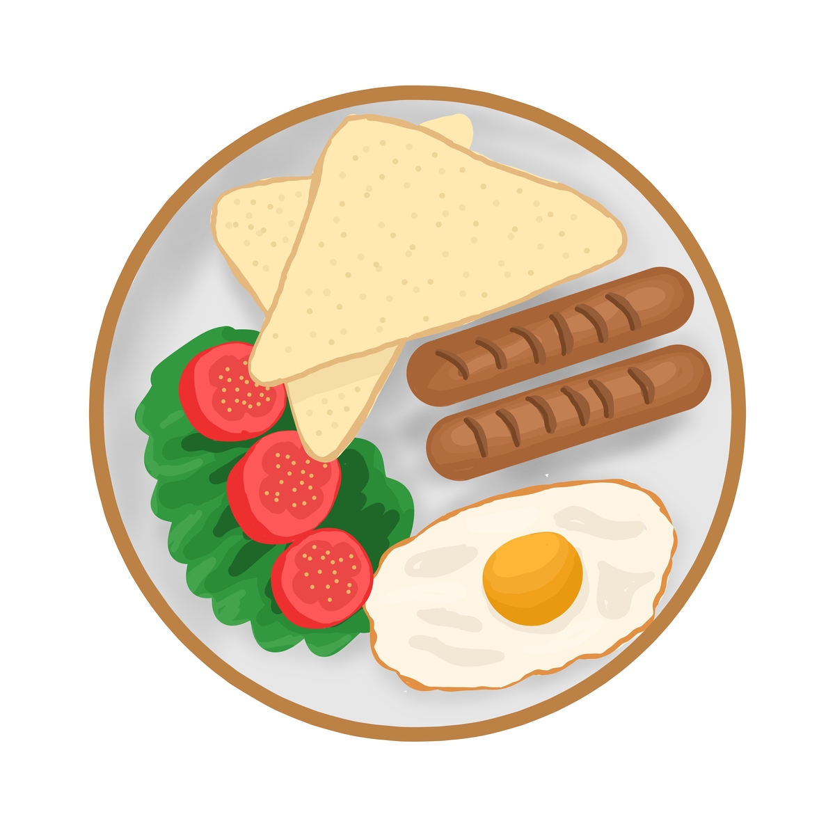 一周早餐计划3人列出采购明细和具体数量