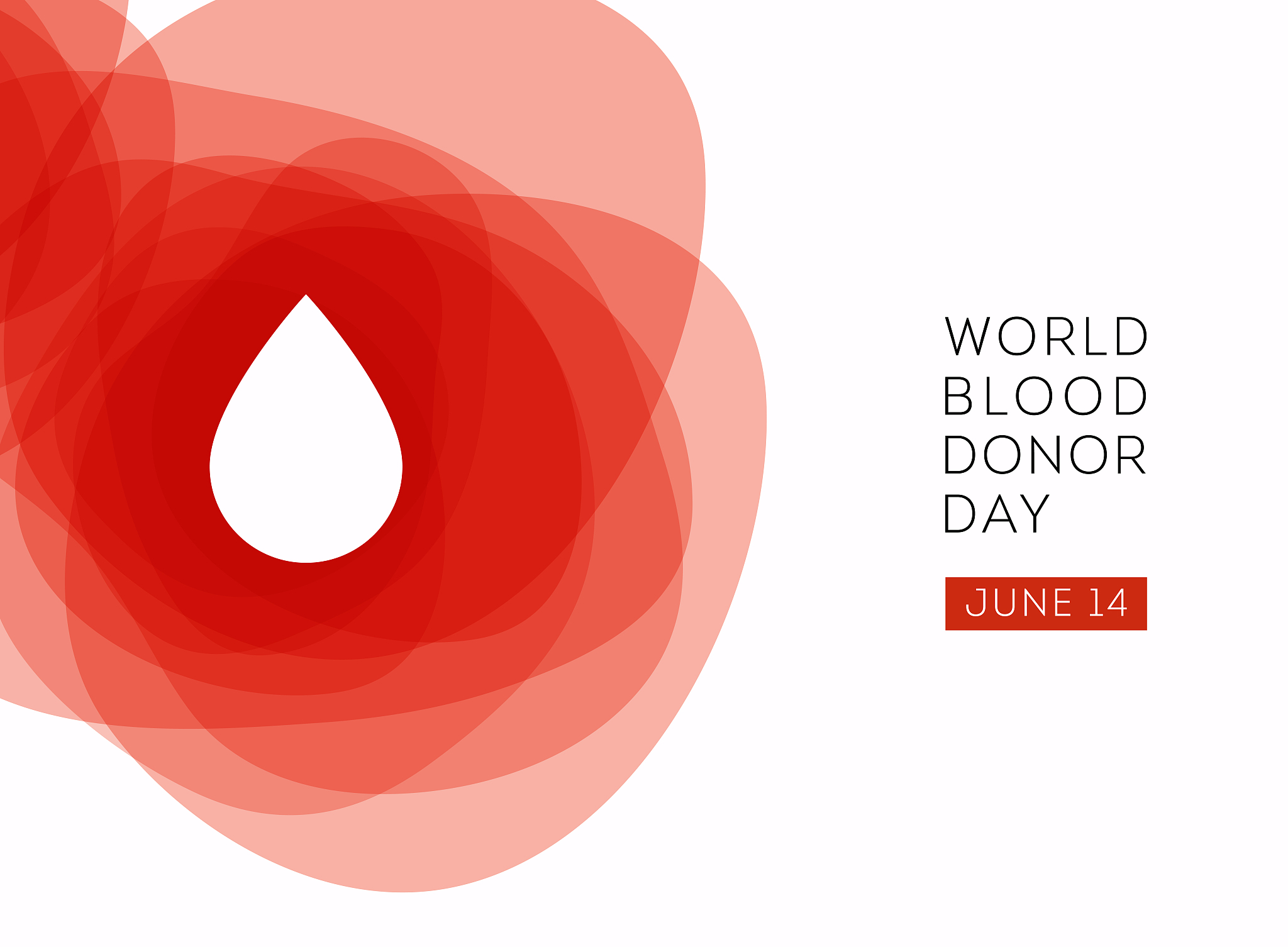 world blood donor day vector background.