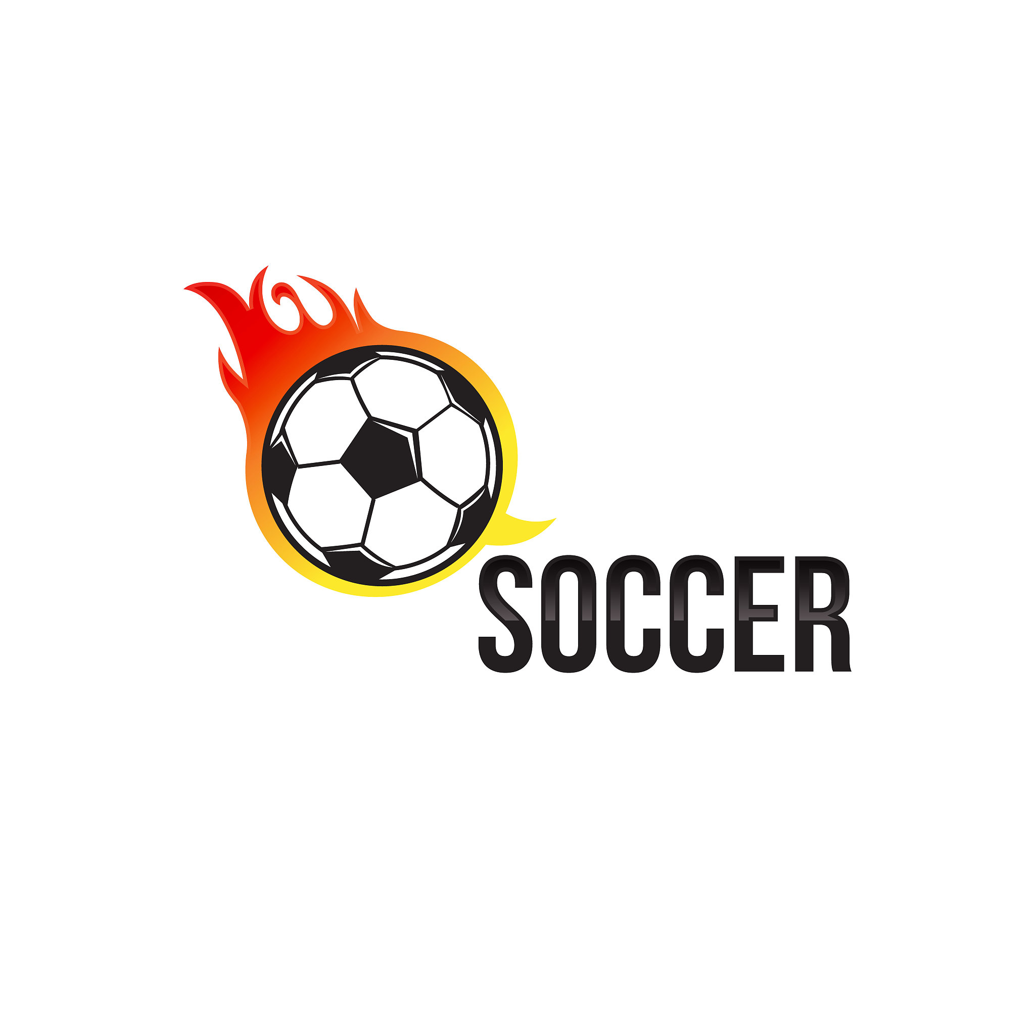soccer template collection design,football team,vector illustrat
