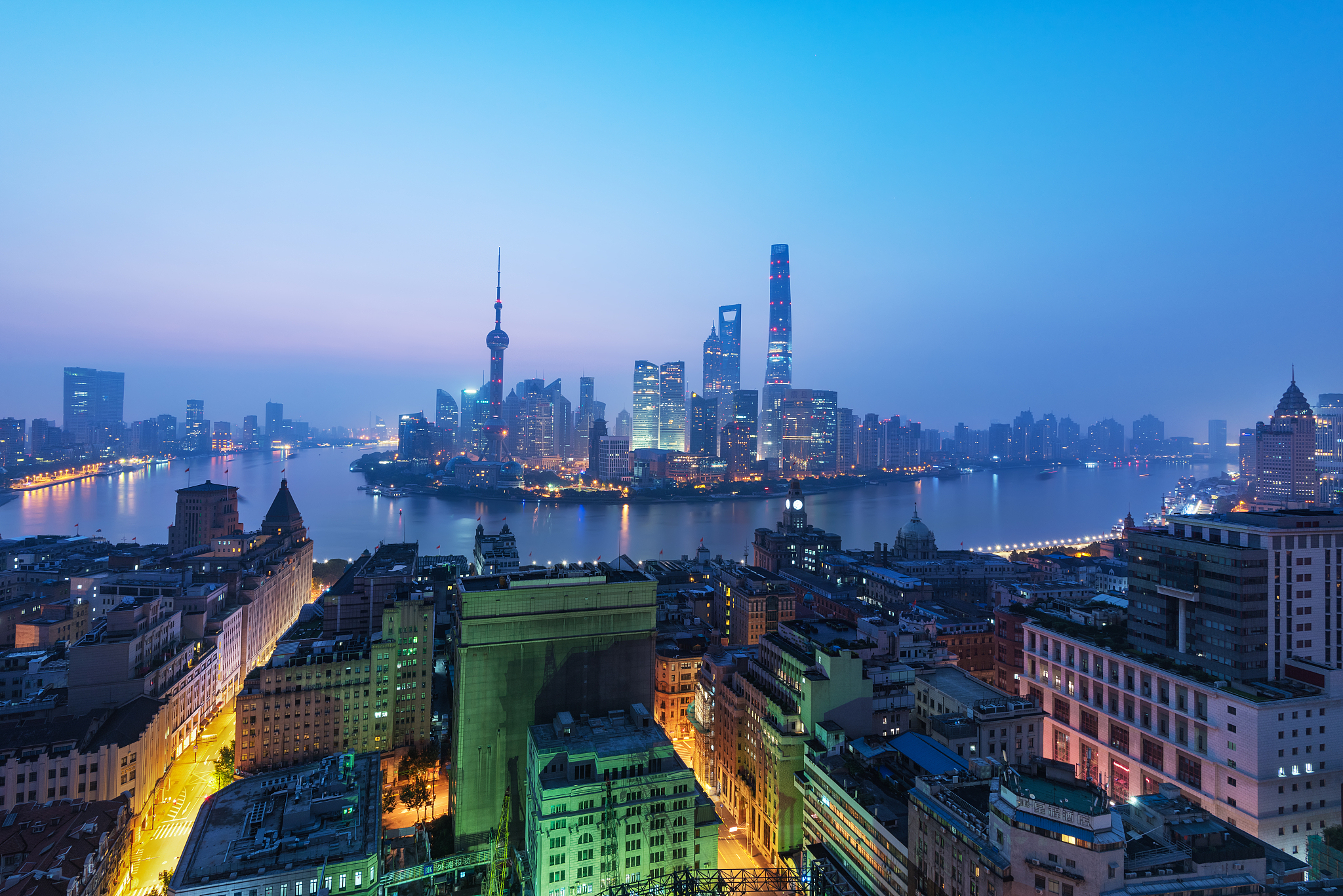 shanghai city scenery
