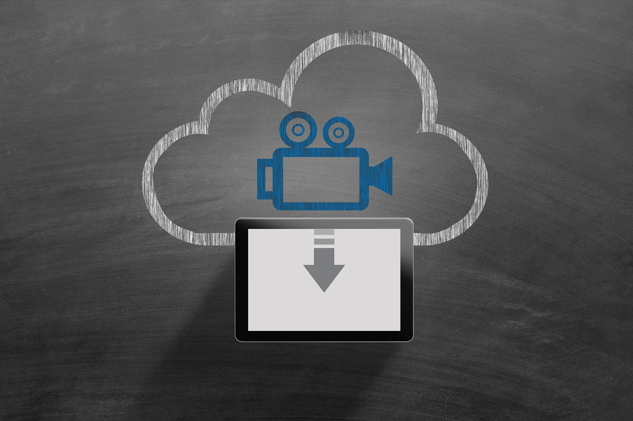 video downloading from cloud server