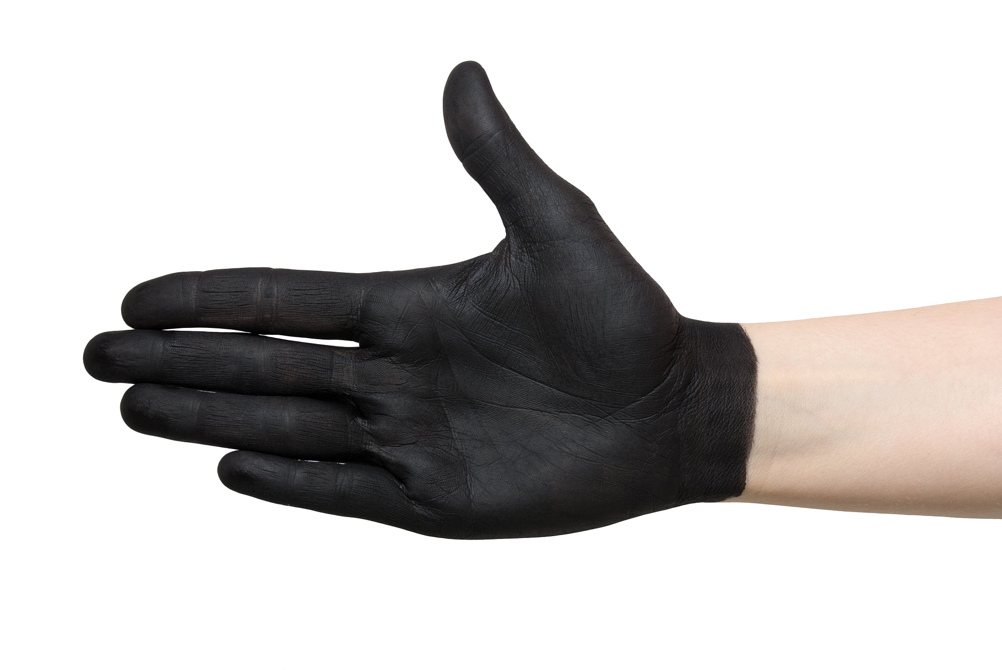 black hands