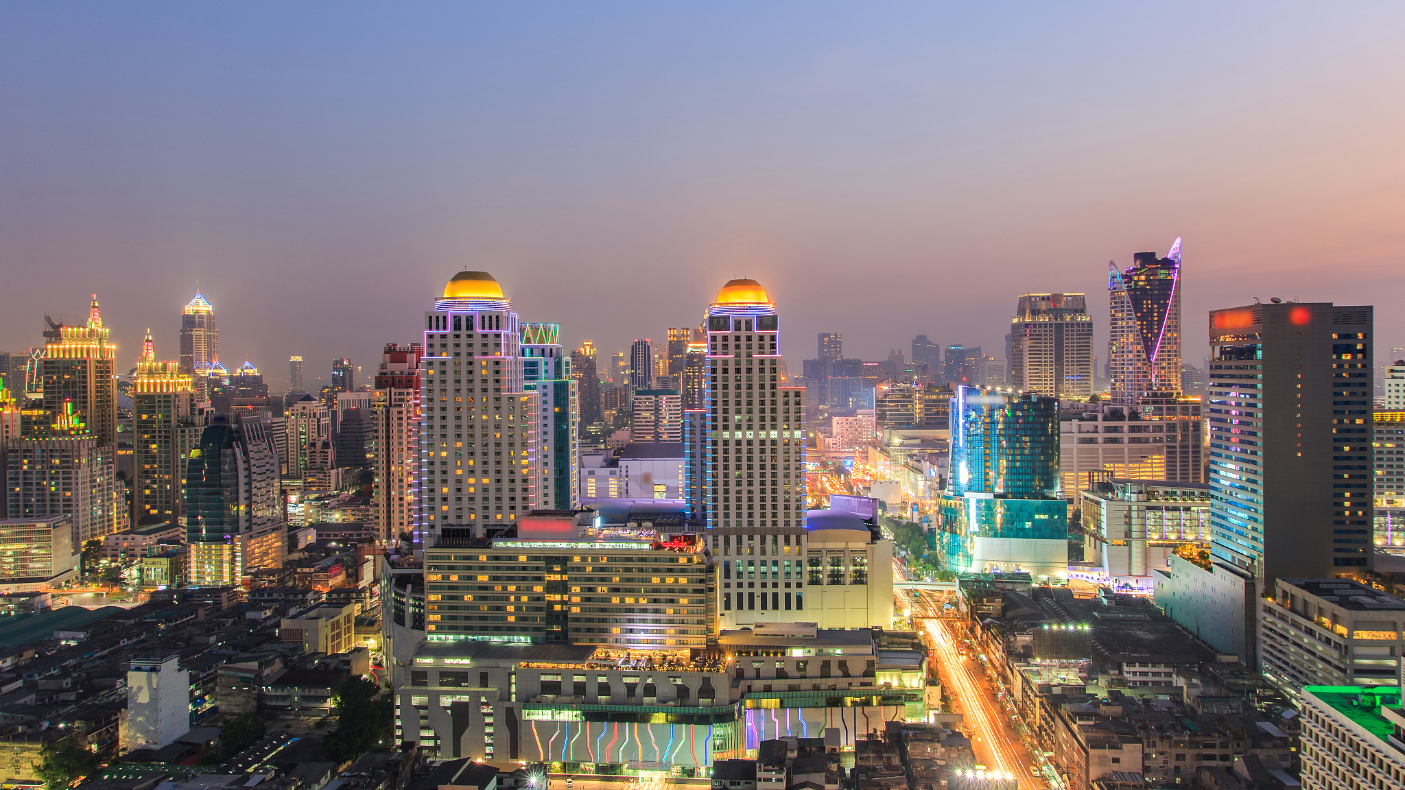 bangkok cityscape