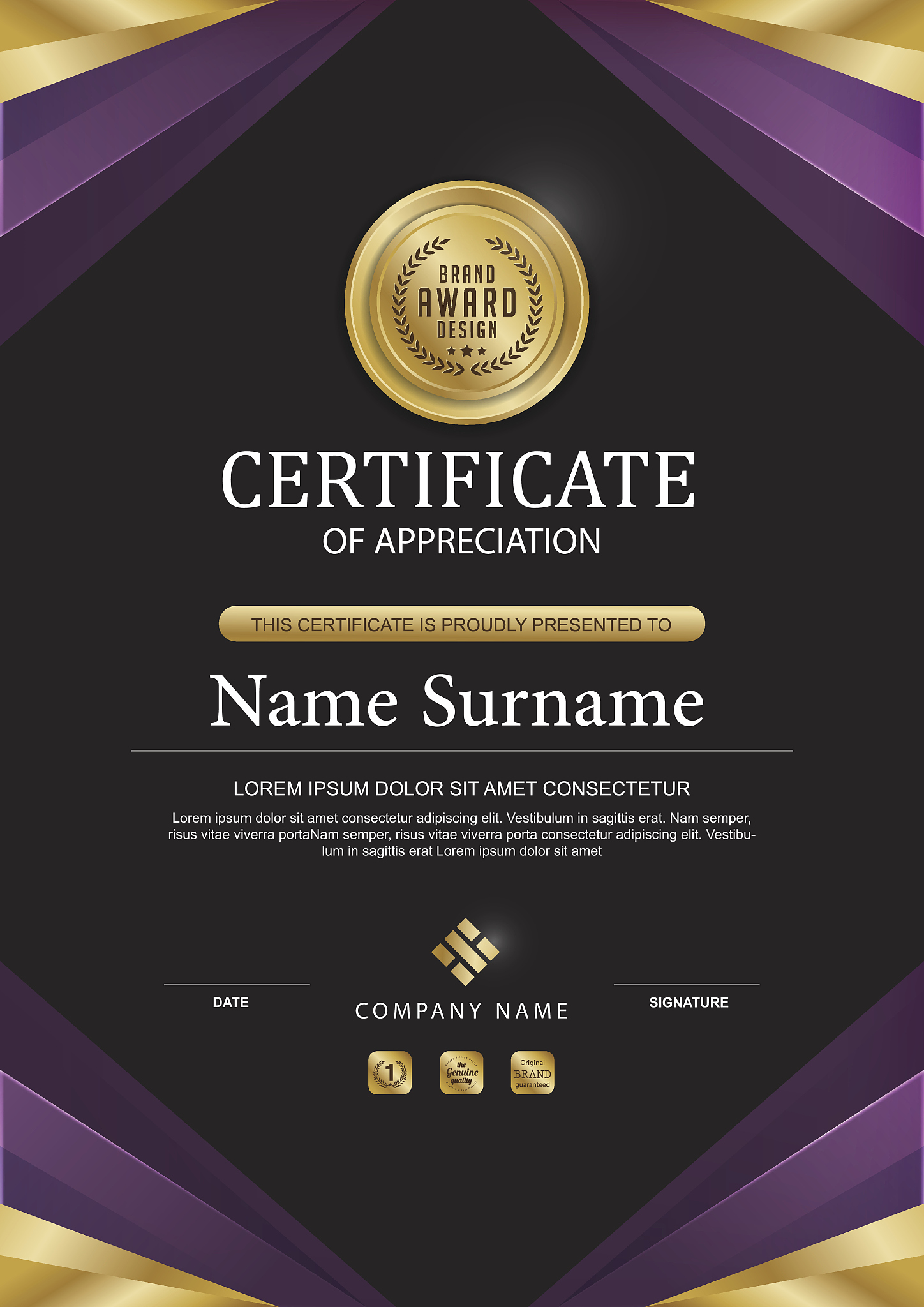 certificate 333