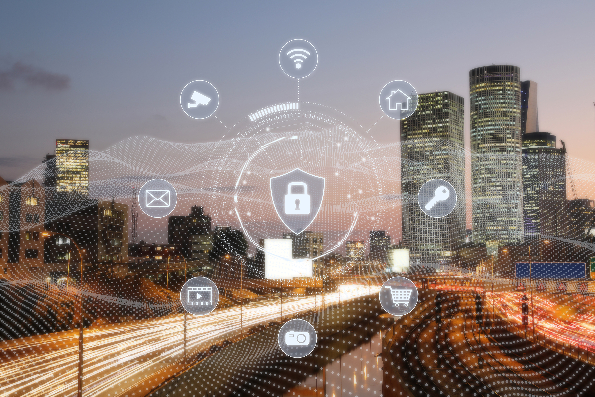 computer network security cyber connection safety big data prote