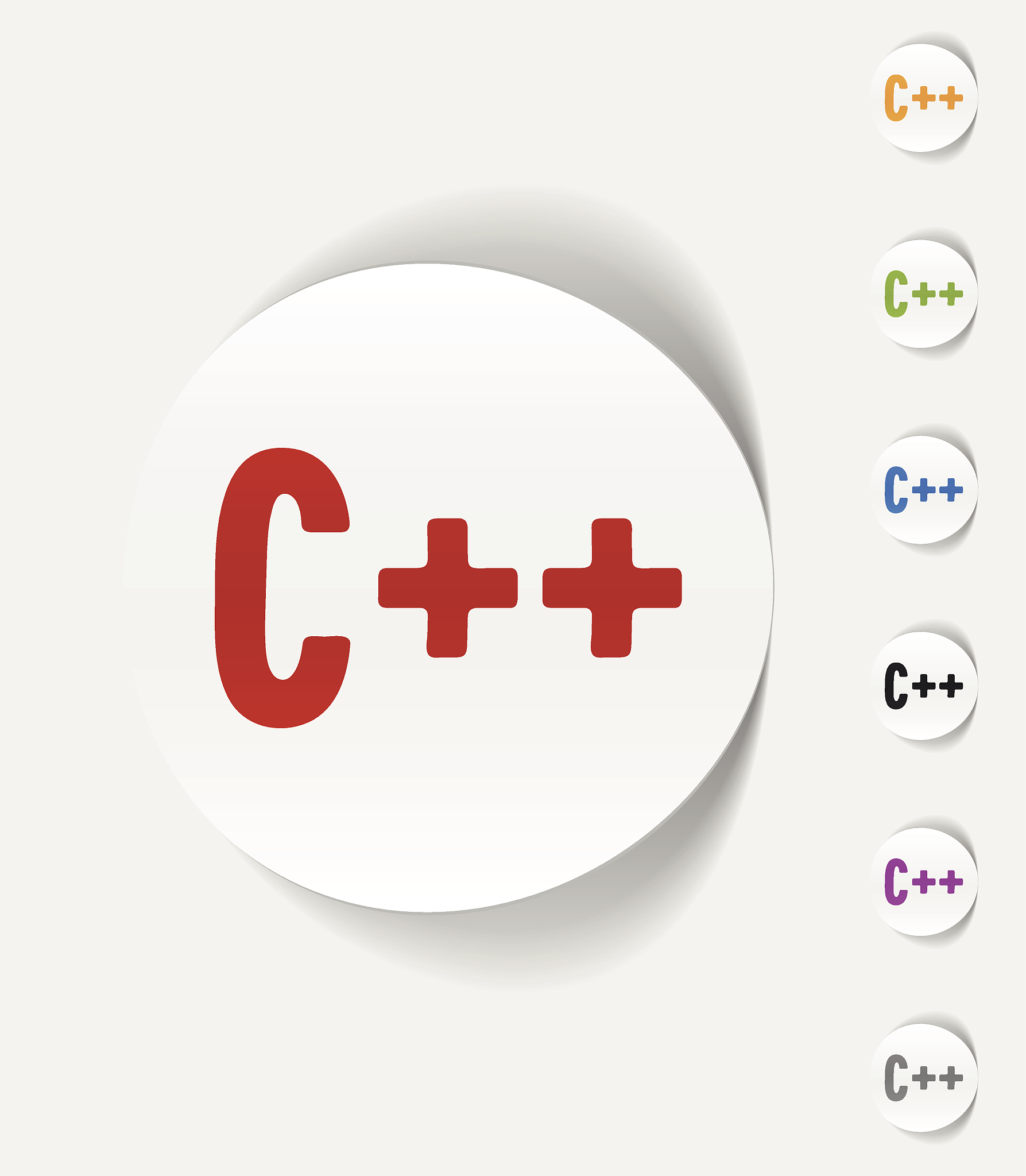 realistic design element. c