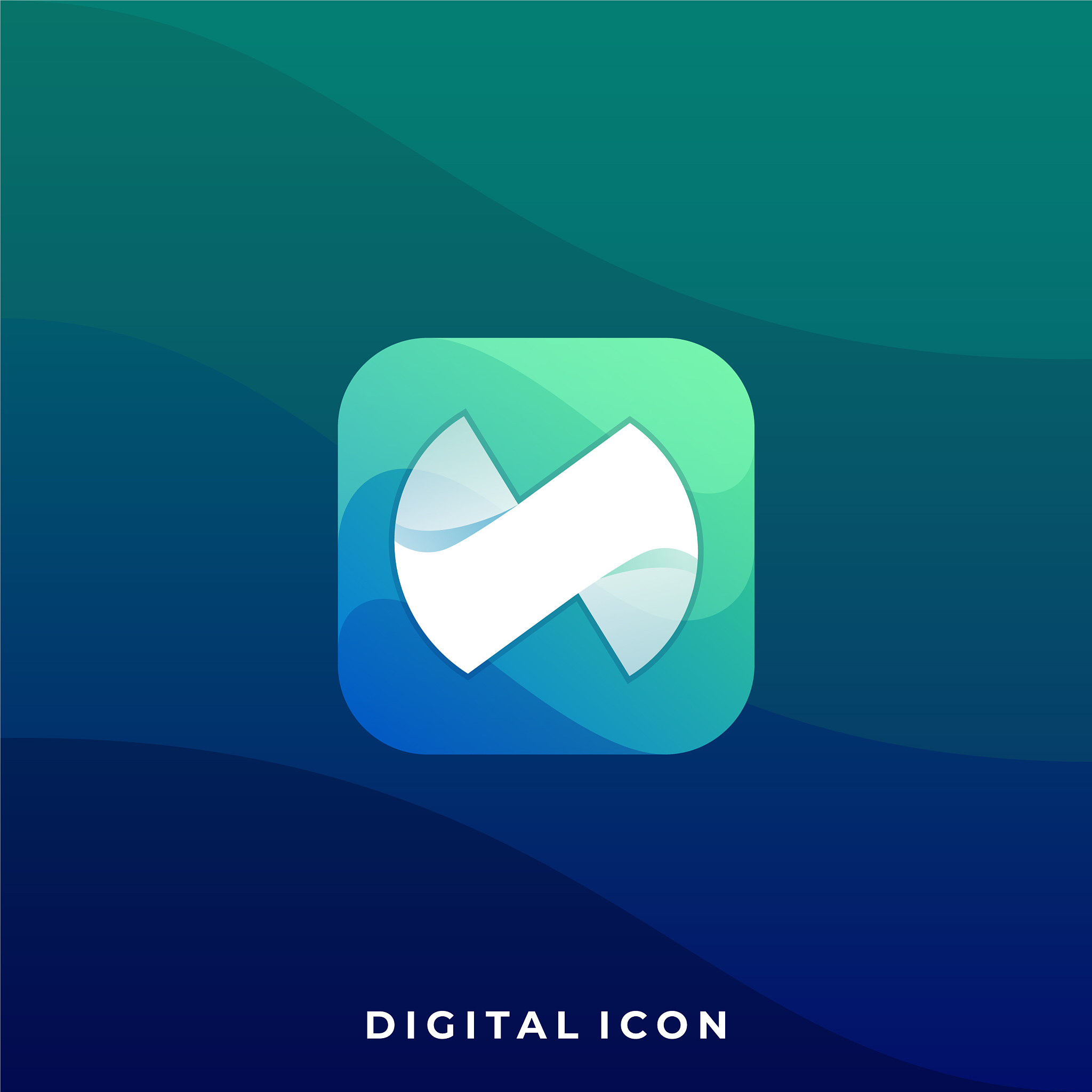 letter n template