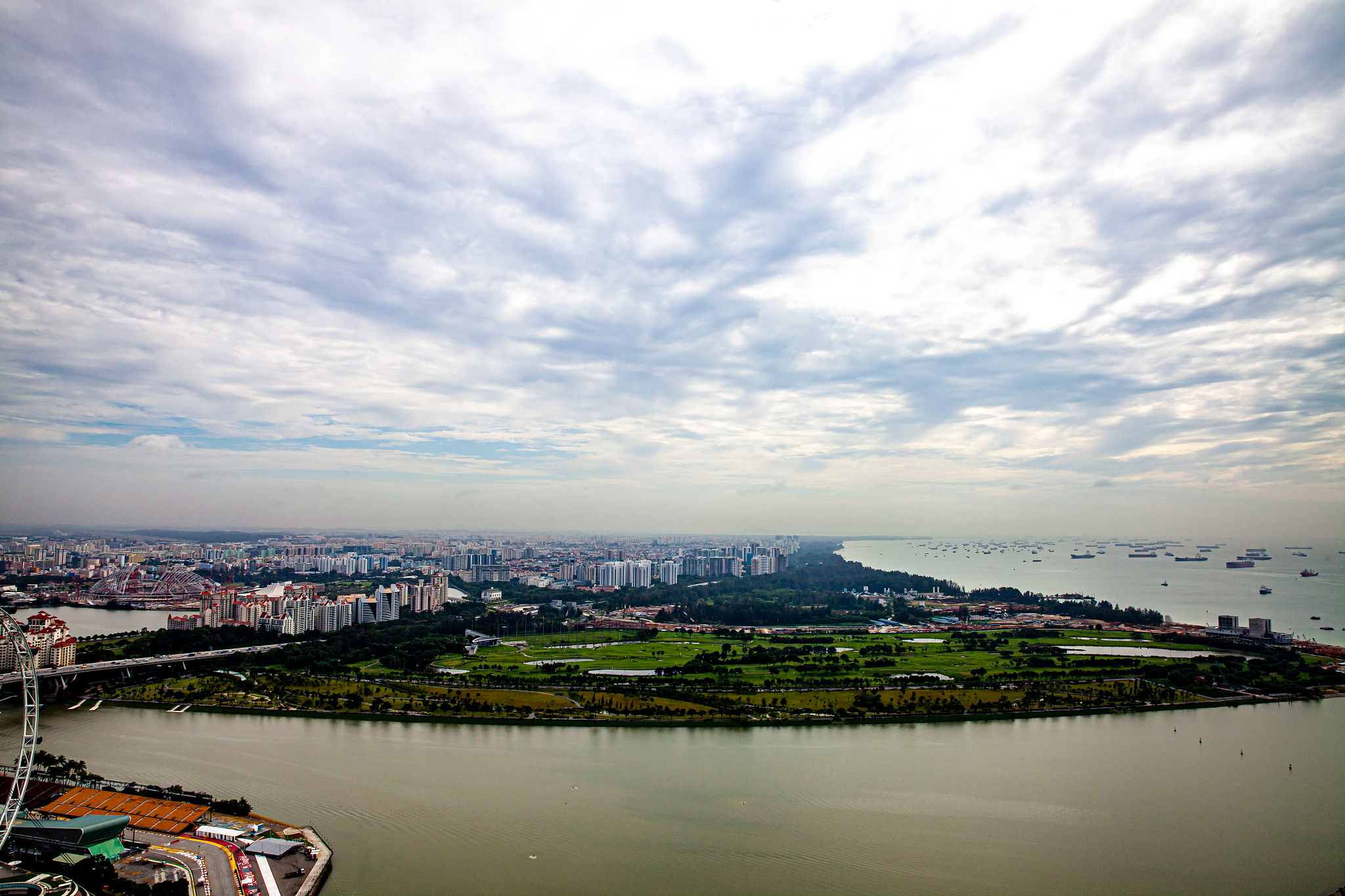cityscape of singapore