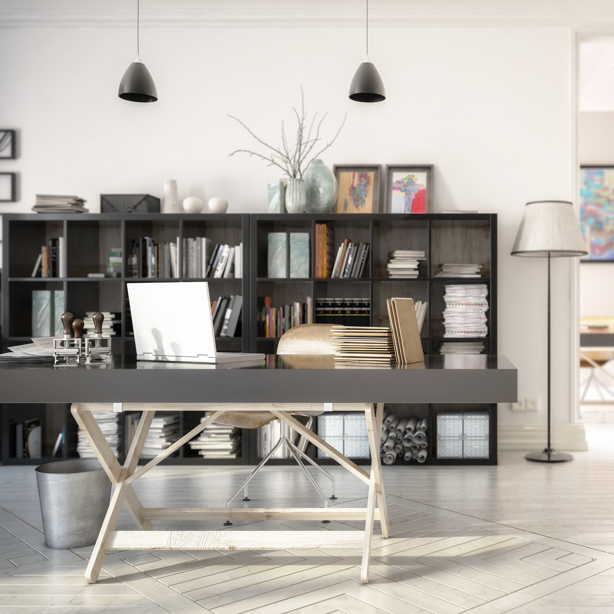 redesign in the office (detail)