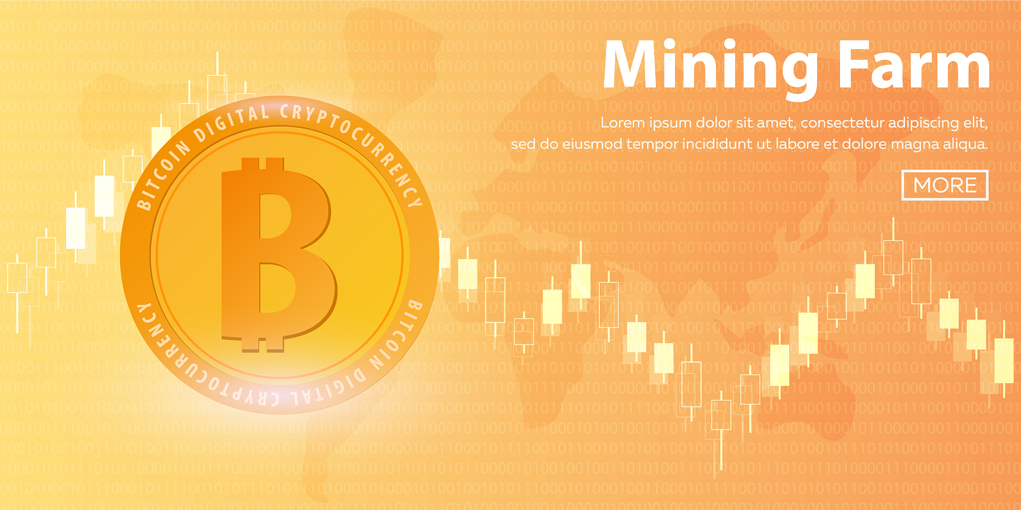bitcoin digital cryptocurrency mining farm