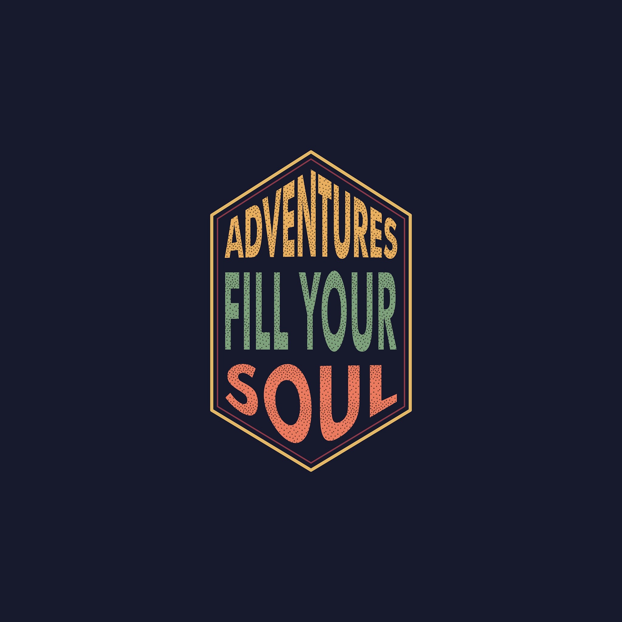vintage inspirational adventures quotation badge