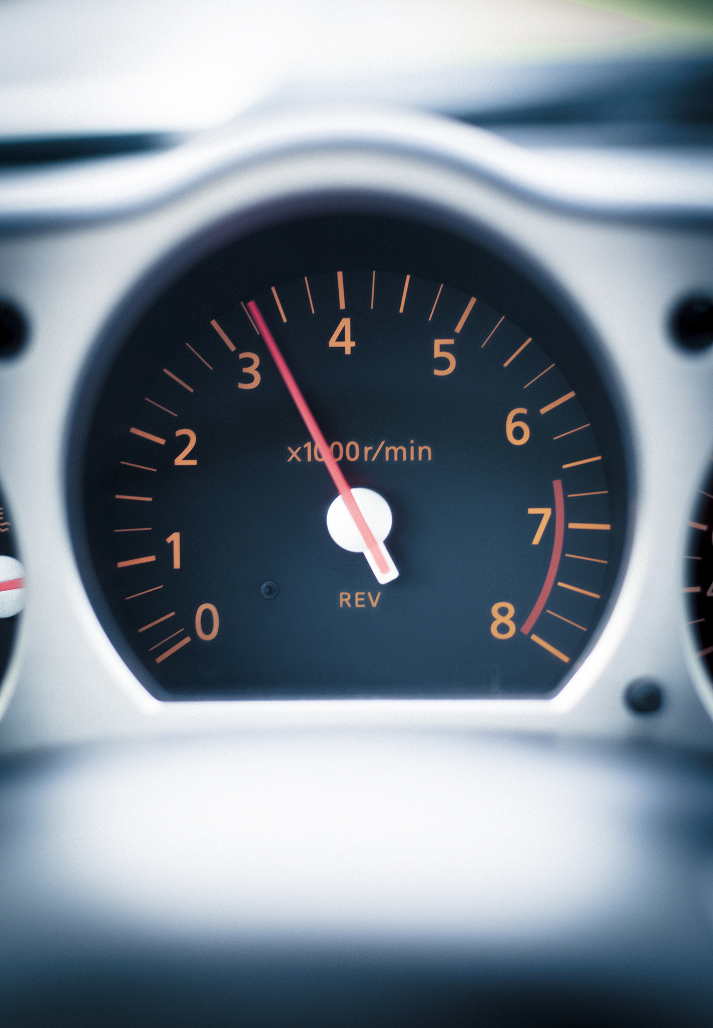 sports car tachometer