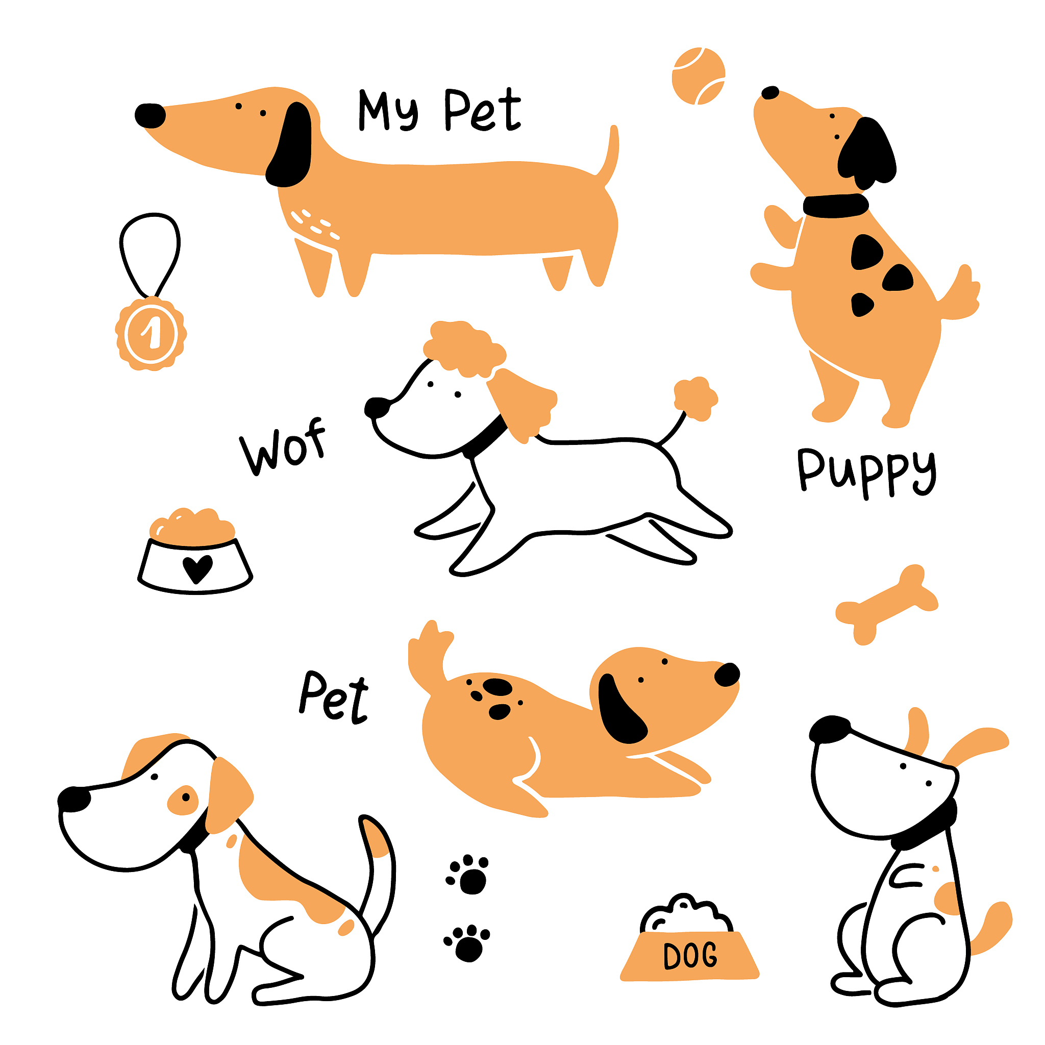 Cute Dog in English: How to Say '可爱的狗狗'