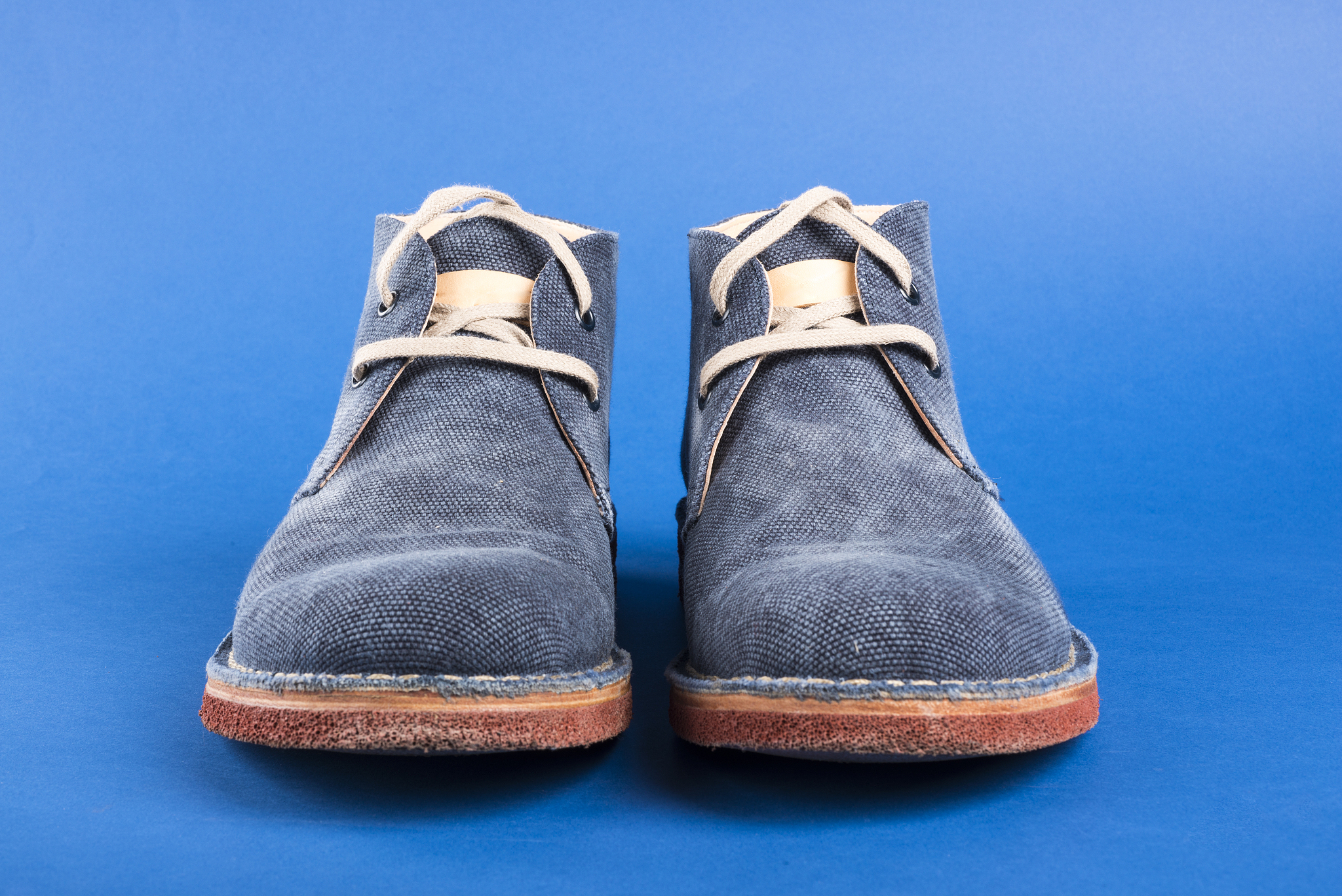 blue shoe