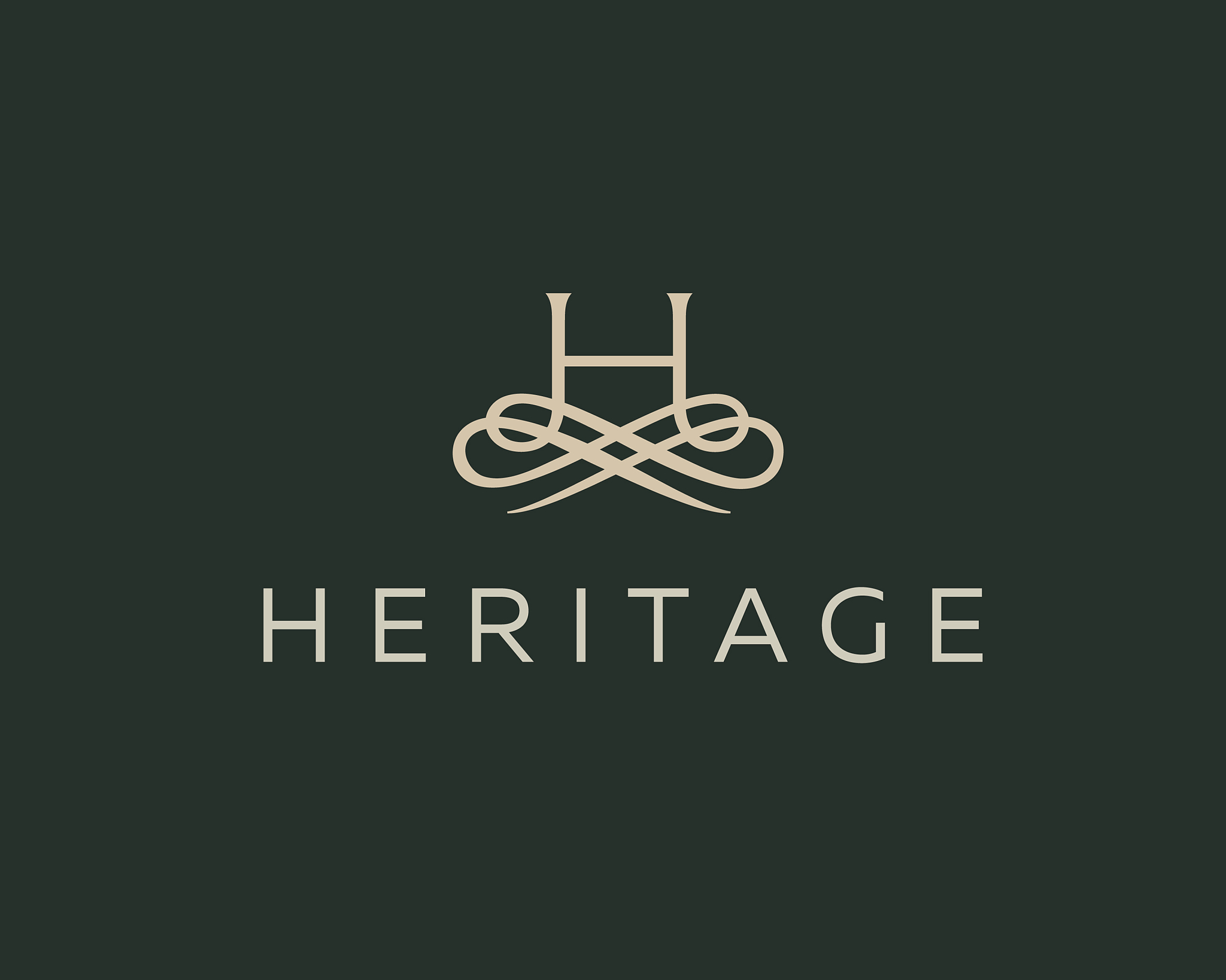 abstract monogram elegant flower logo premium